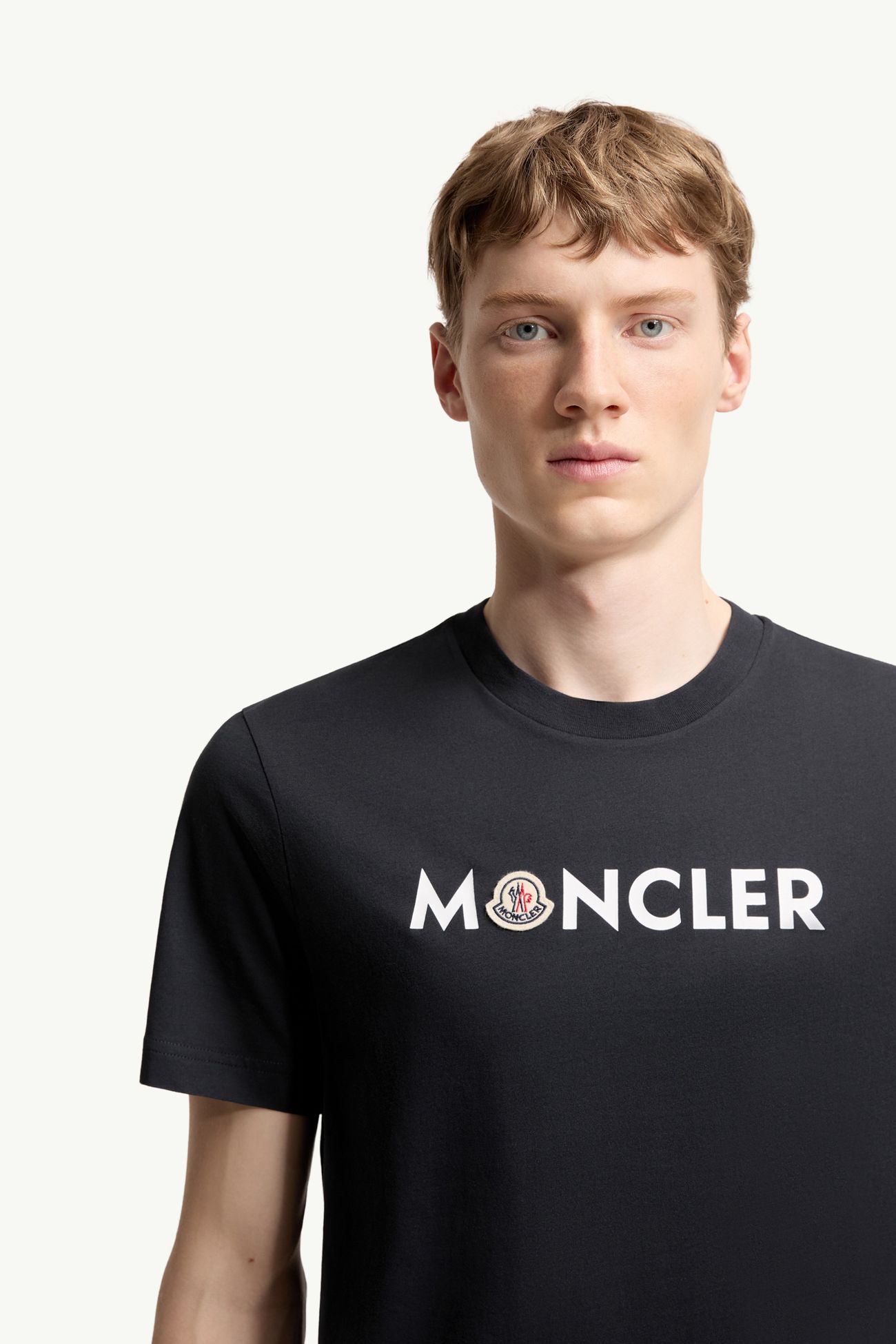 標誌棉質T恤 男士 深藍色 Moncler 5