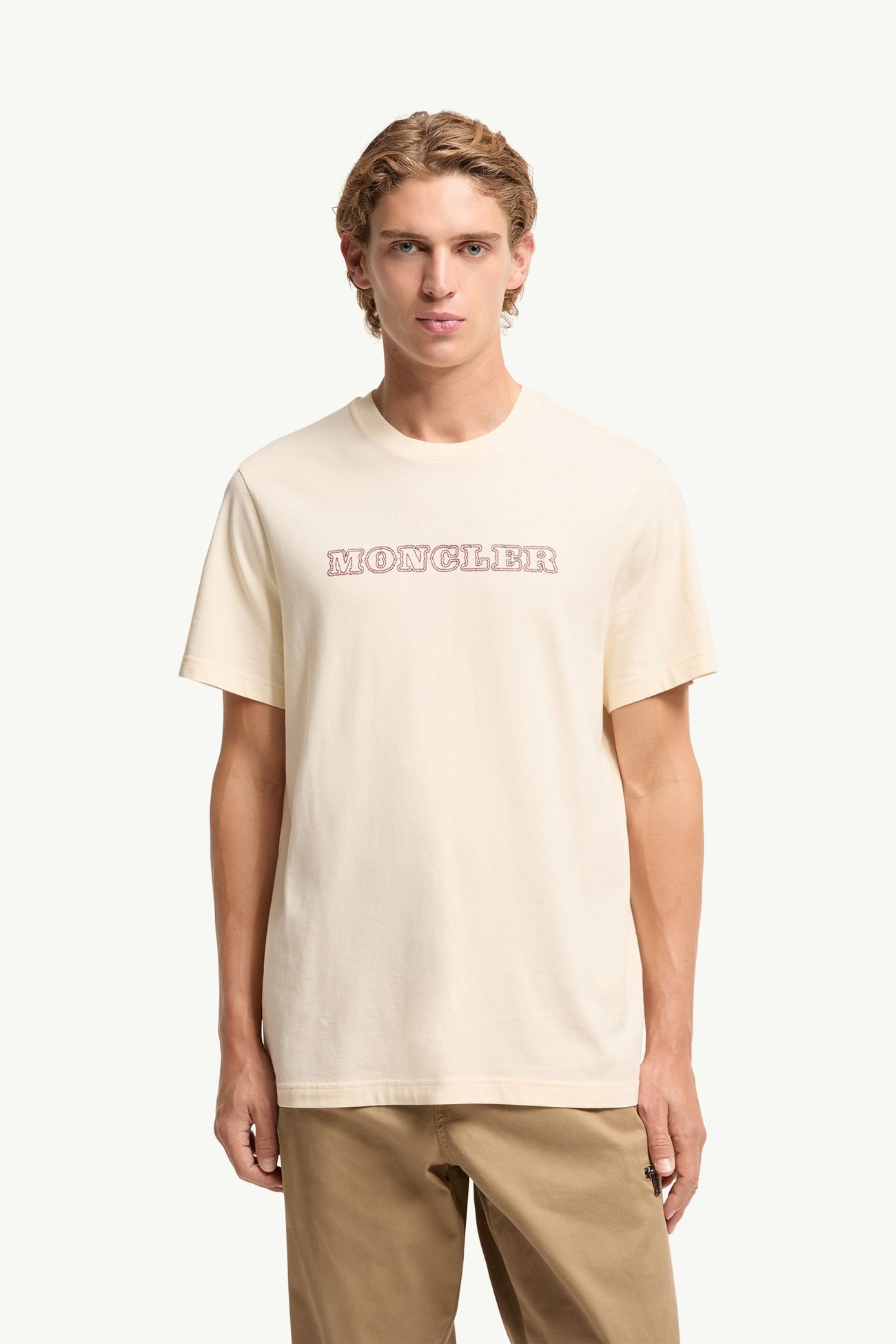 Tシャツ メンズ ホワイトアイボリー Moncler 3