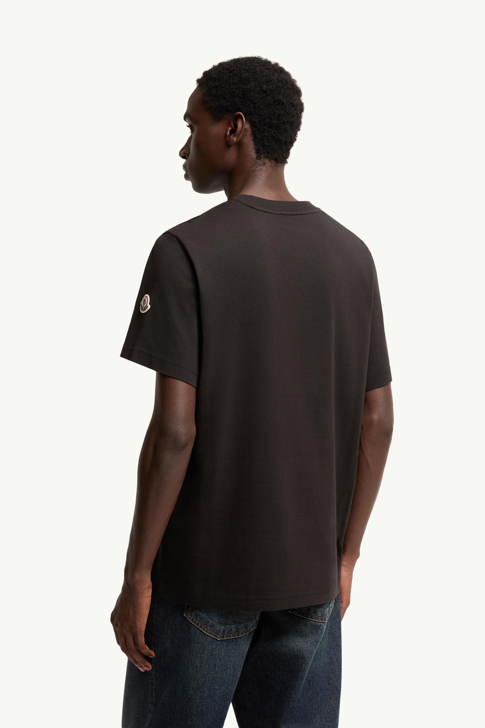 Black Logo Cotton Jersey T-Shirt - Polos & T-shirts for Men