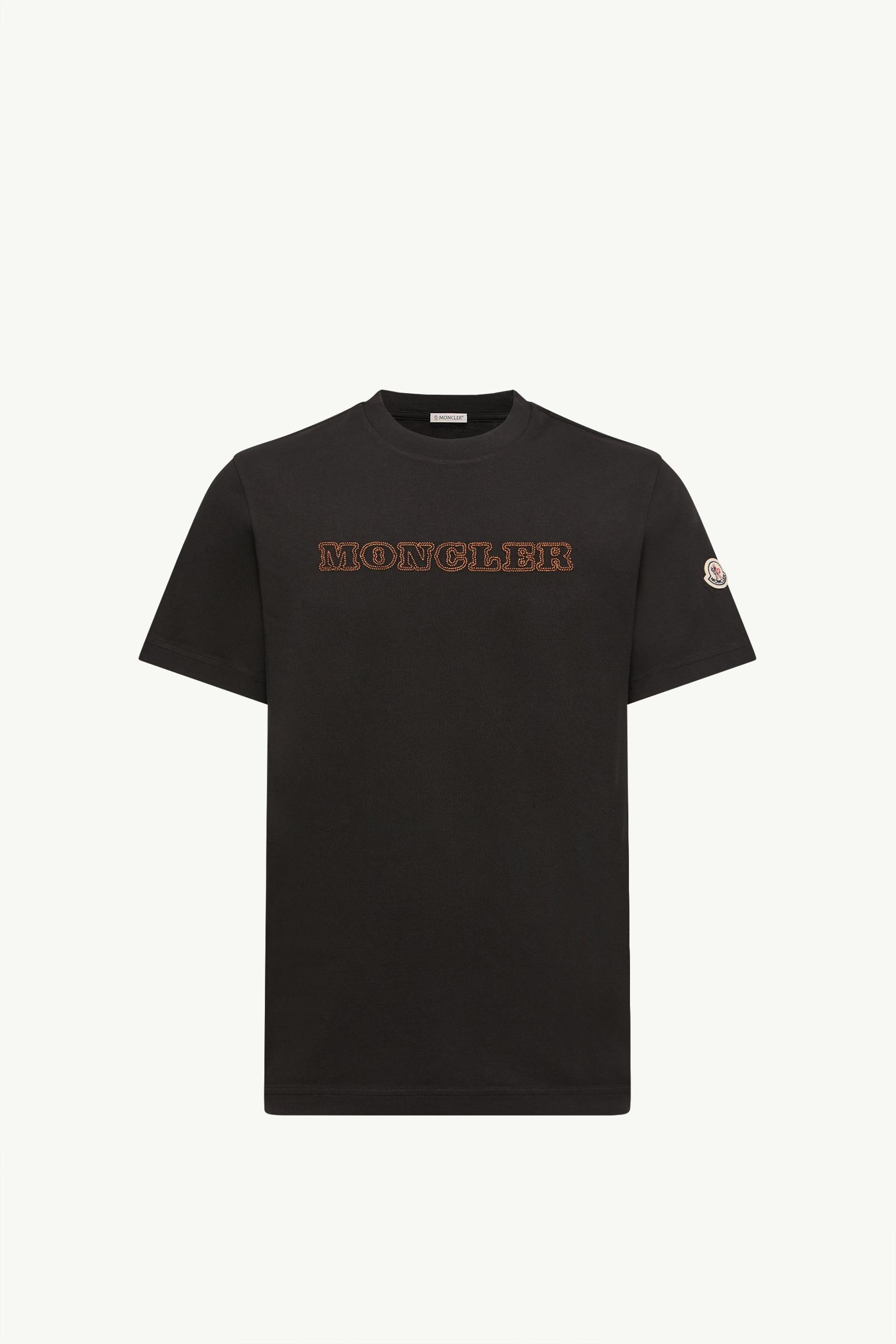 Logo Cotton Jersey T-Shirt Men Black Moncler, 1 of 0