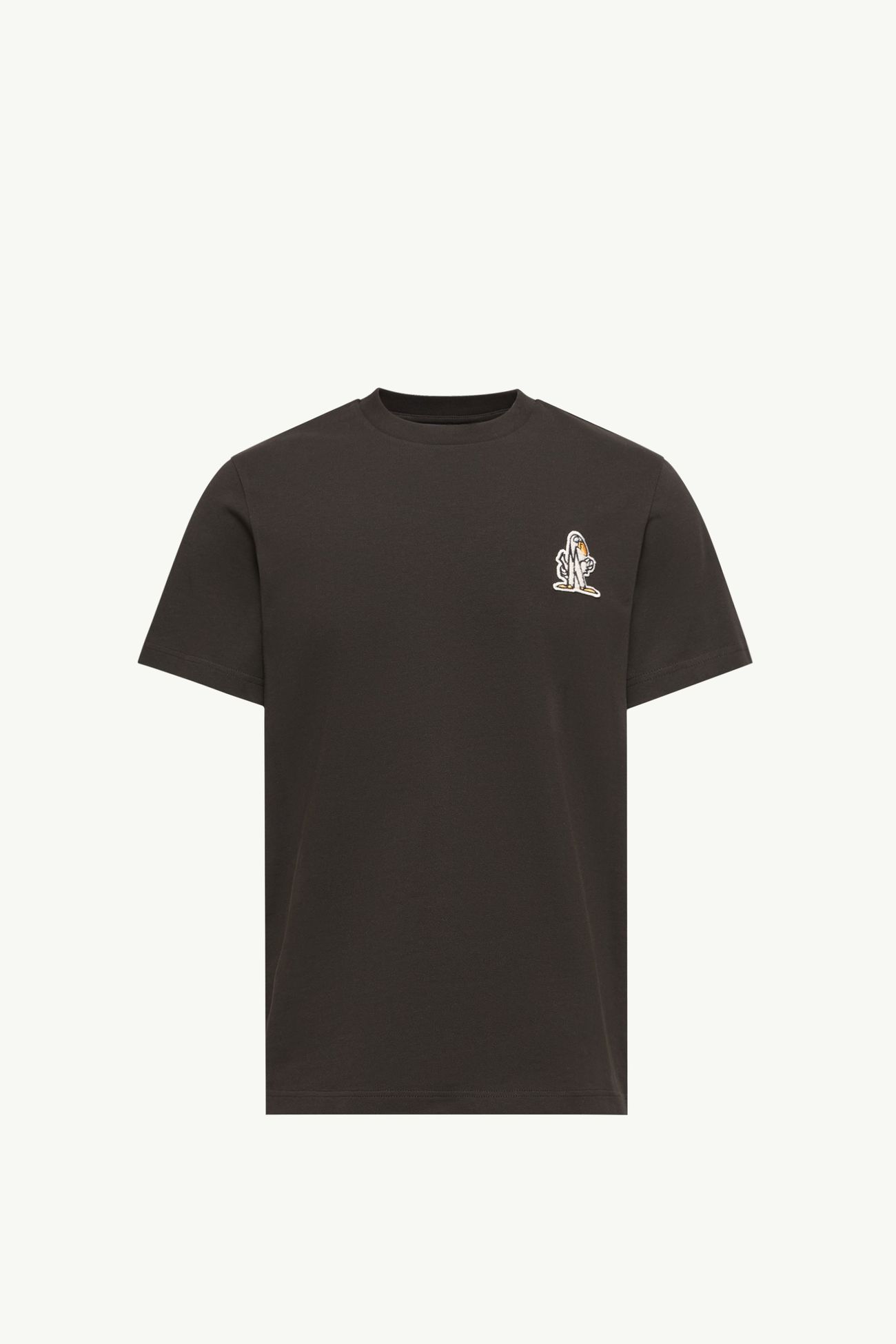 T-shirt en coton à logo Hommes Noir Moncler 2