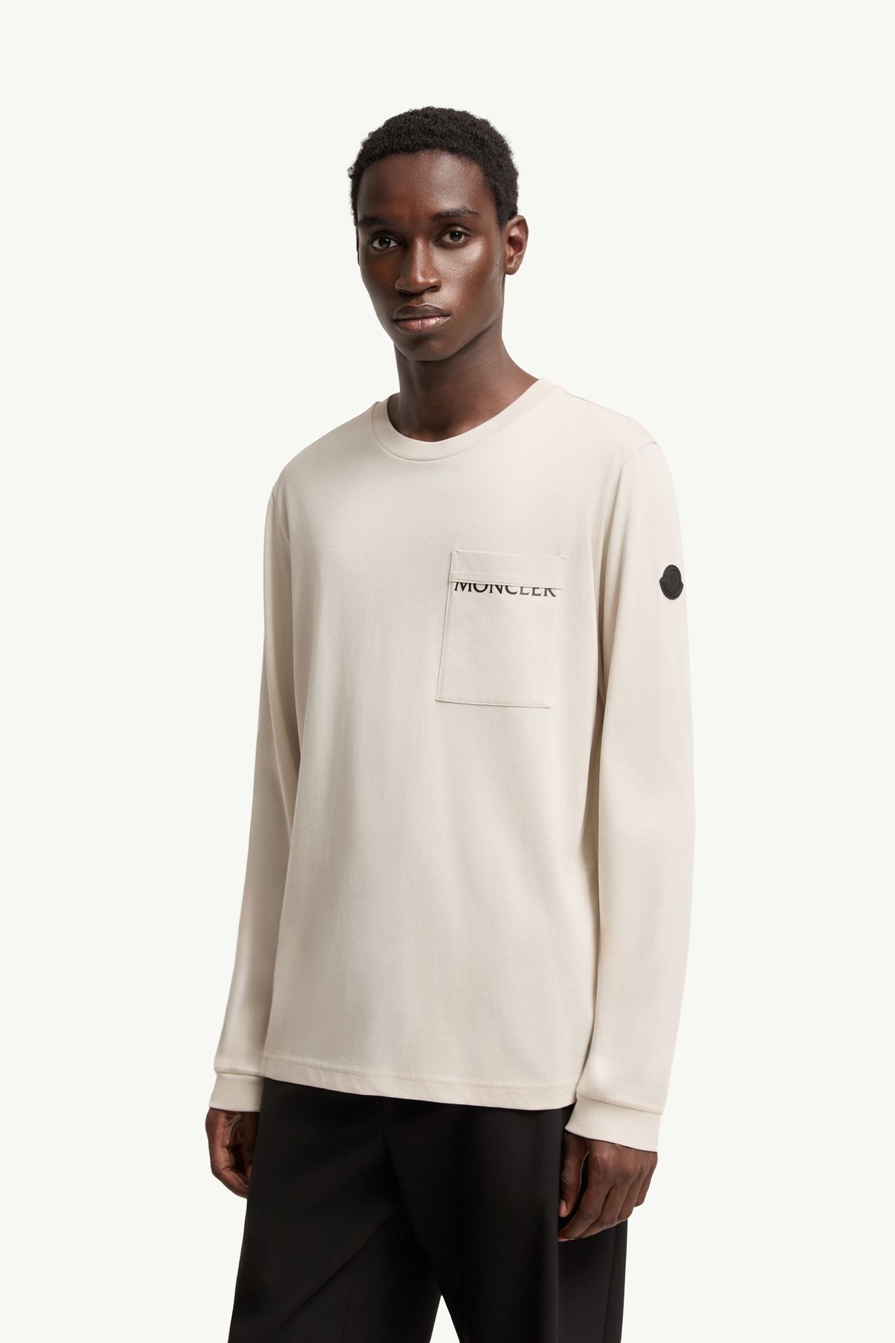 ロングスリーブTシャツ メンズ ライトベージュ Moncler 3