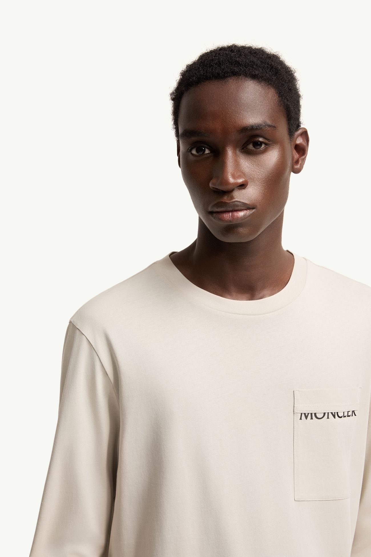 ロングスリーブTシャツ メンズ ライトベージュ Moncler 5