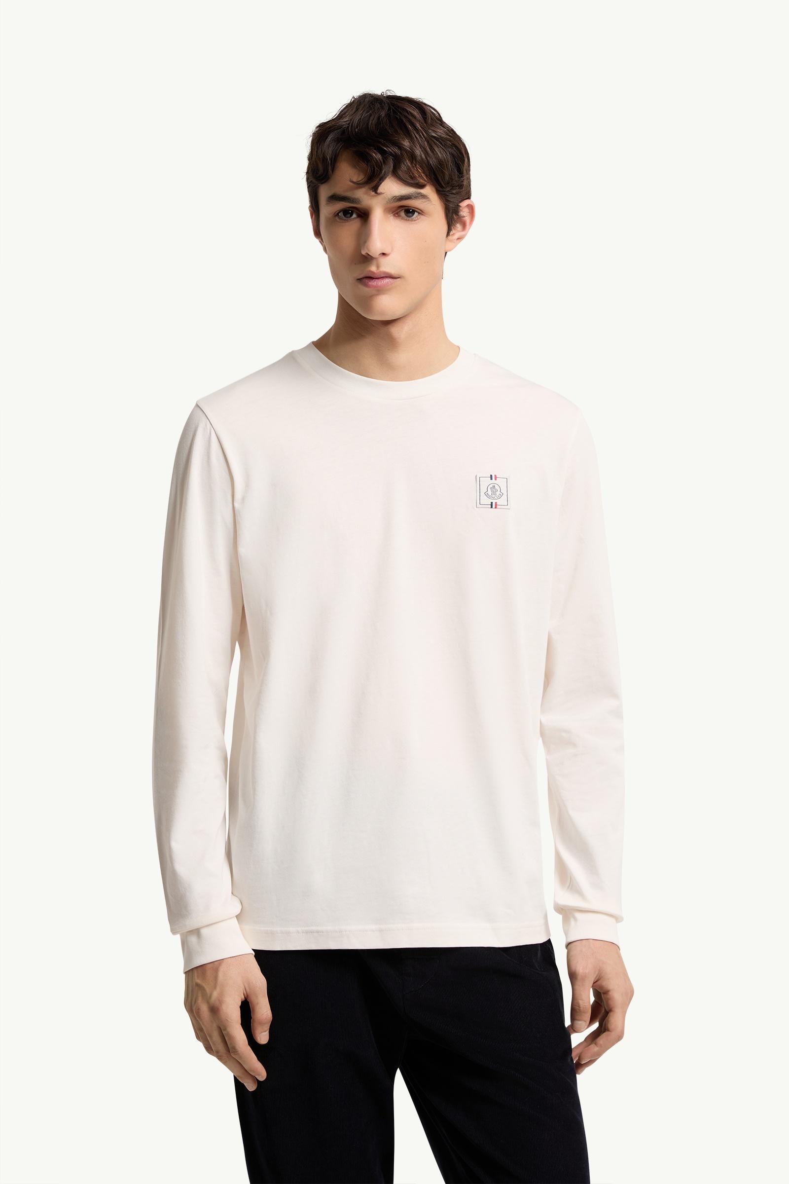 ホワイト Tシャツ : Tシャツ＆ポロシャツ 向けの メンズ | モンクレール