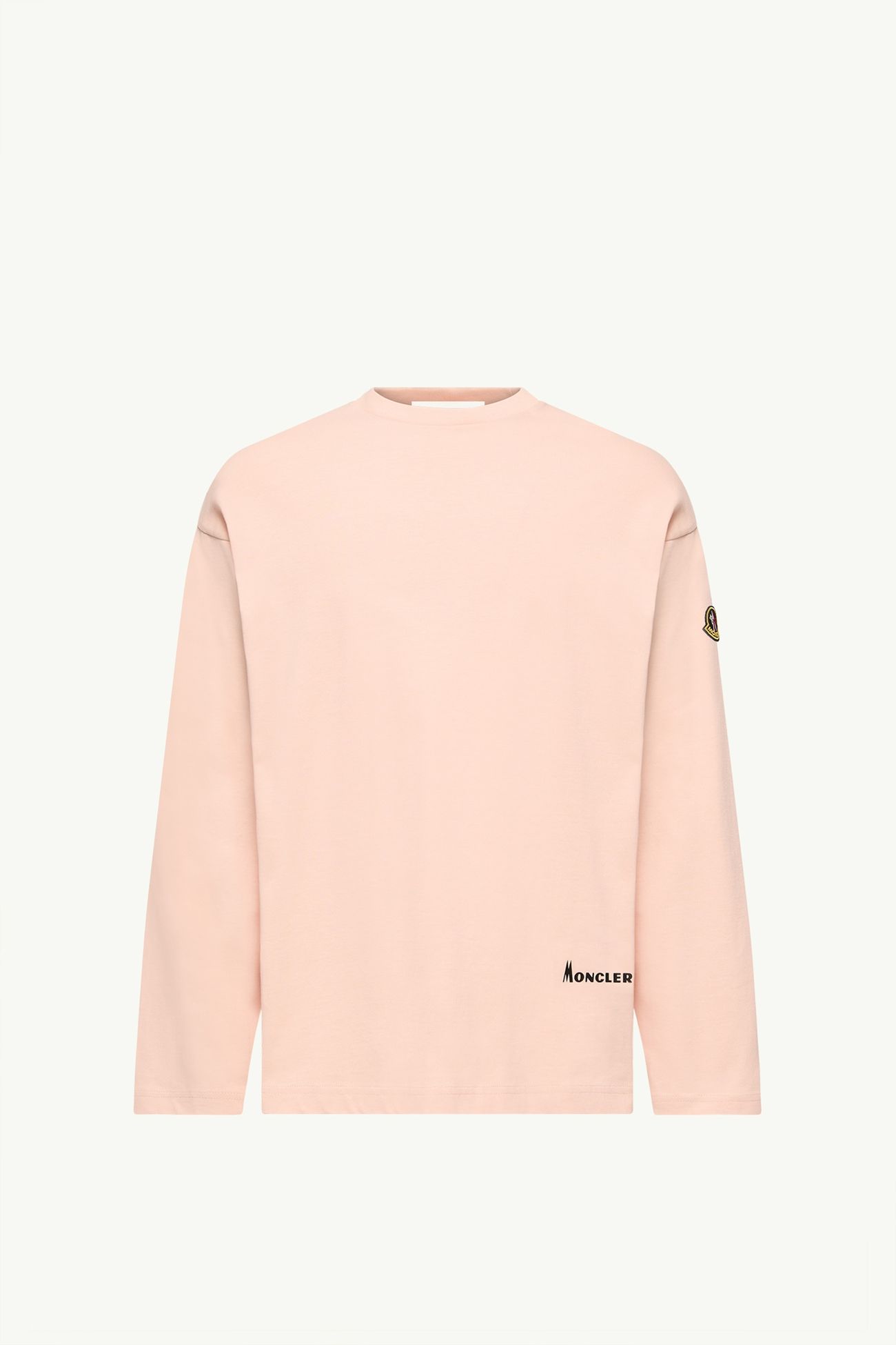 Camiseta de algodón de manga larga con estampado K2 Hombre Rosado Moncler 2