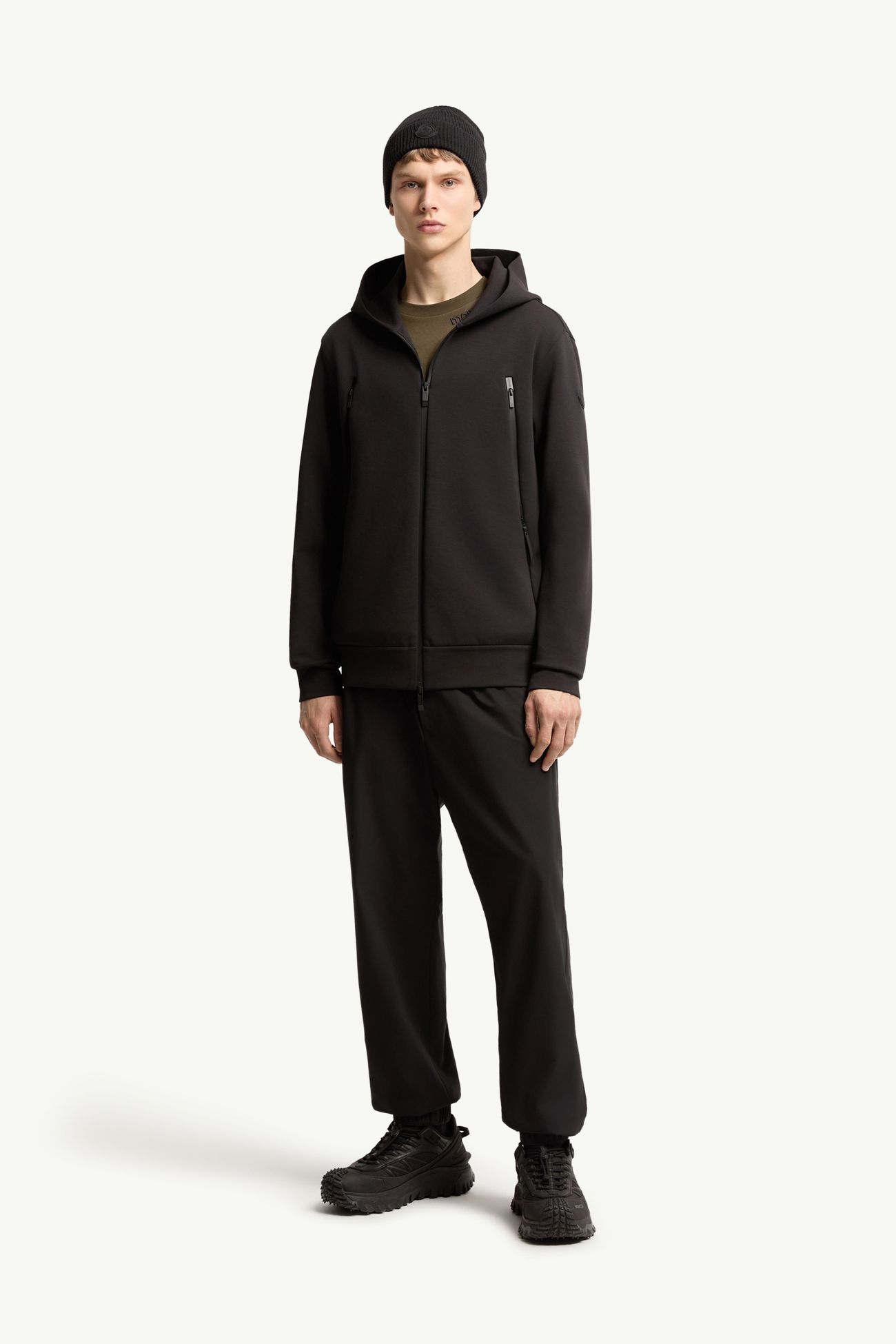 パーカー メンズ ブラック Moncler 0