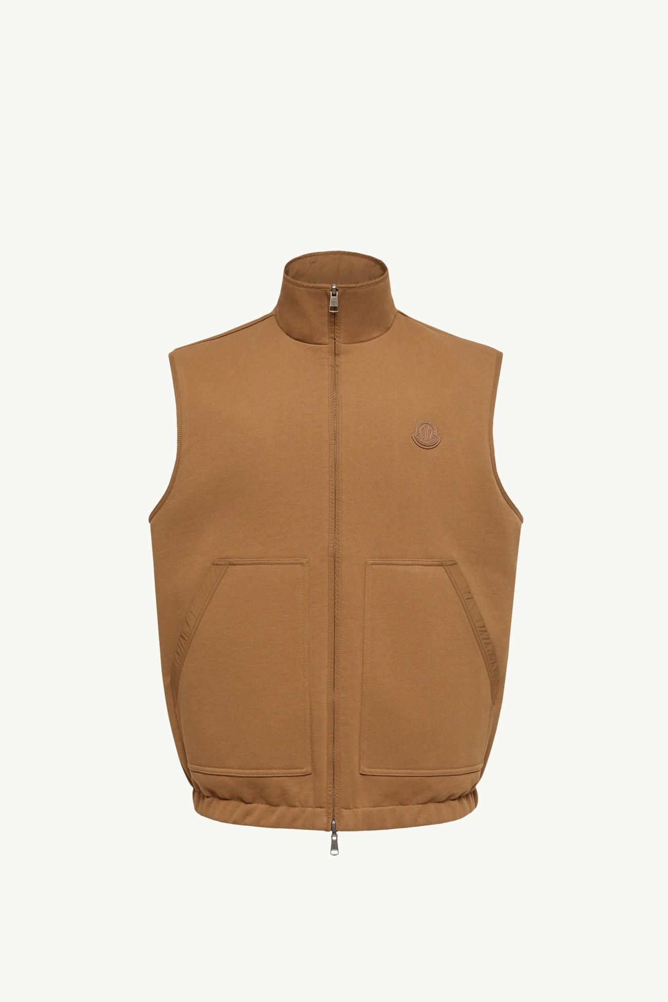 Gilet reversibile con zip Uomo Marrone Chiaro Moncler 2
