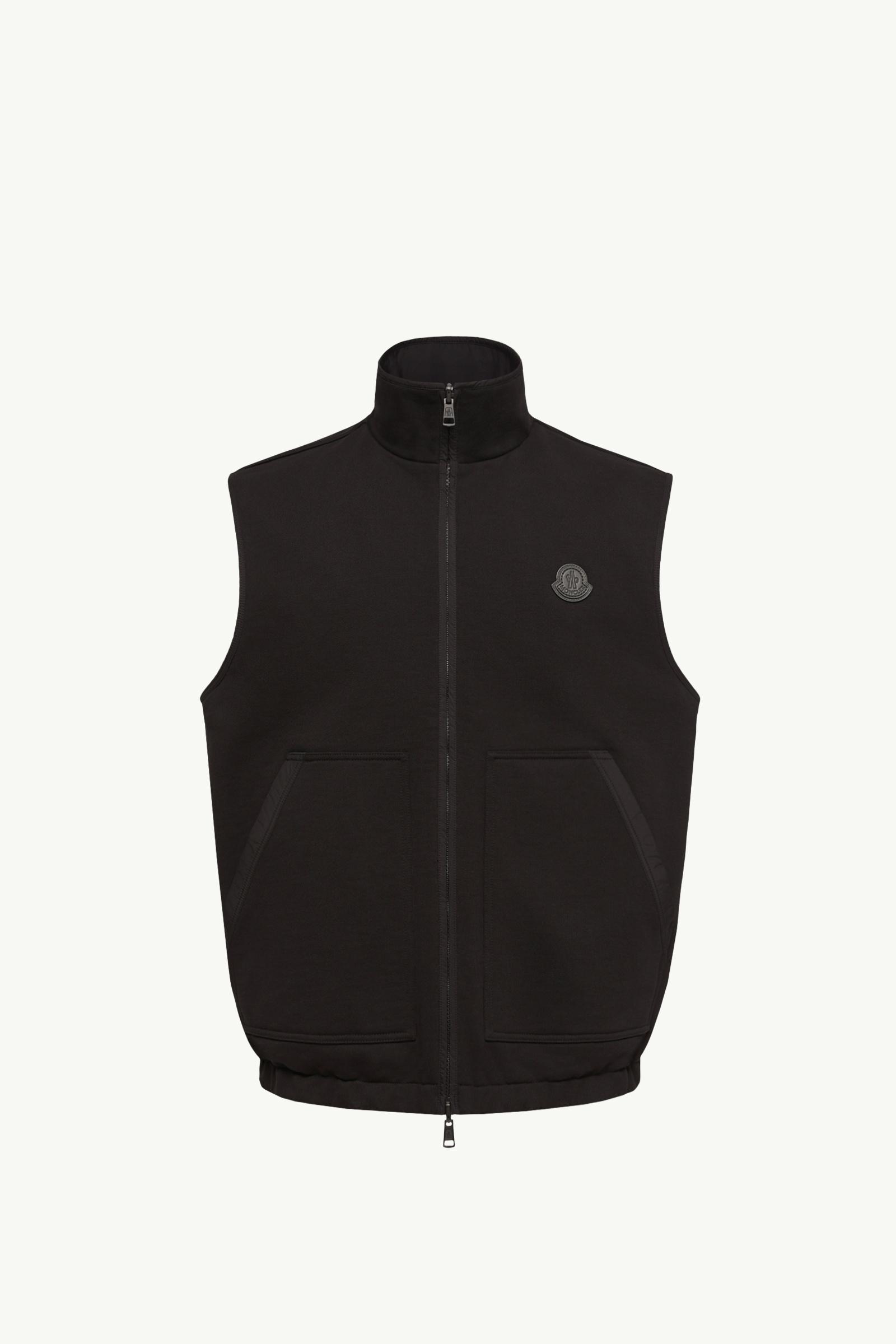 Gilet reversibile con zip Uomo Nero Moncler, 1 of 0