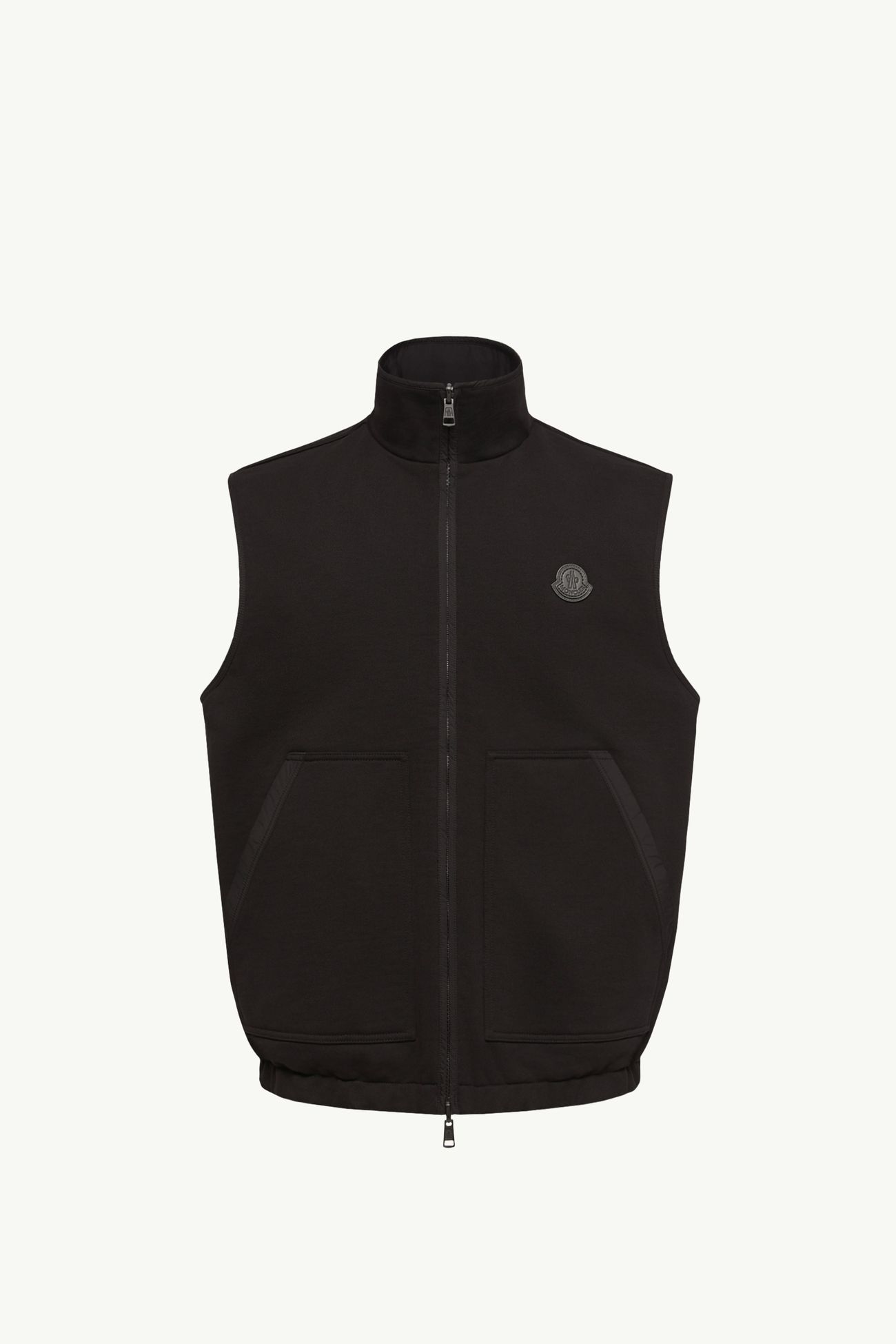 Reversible Zip-Up Vest Men Black Moncler 2