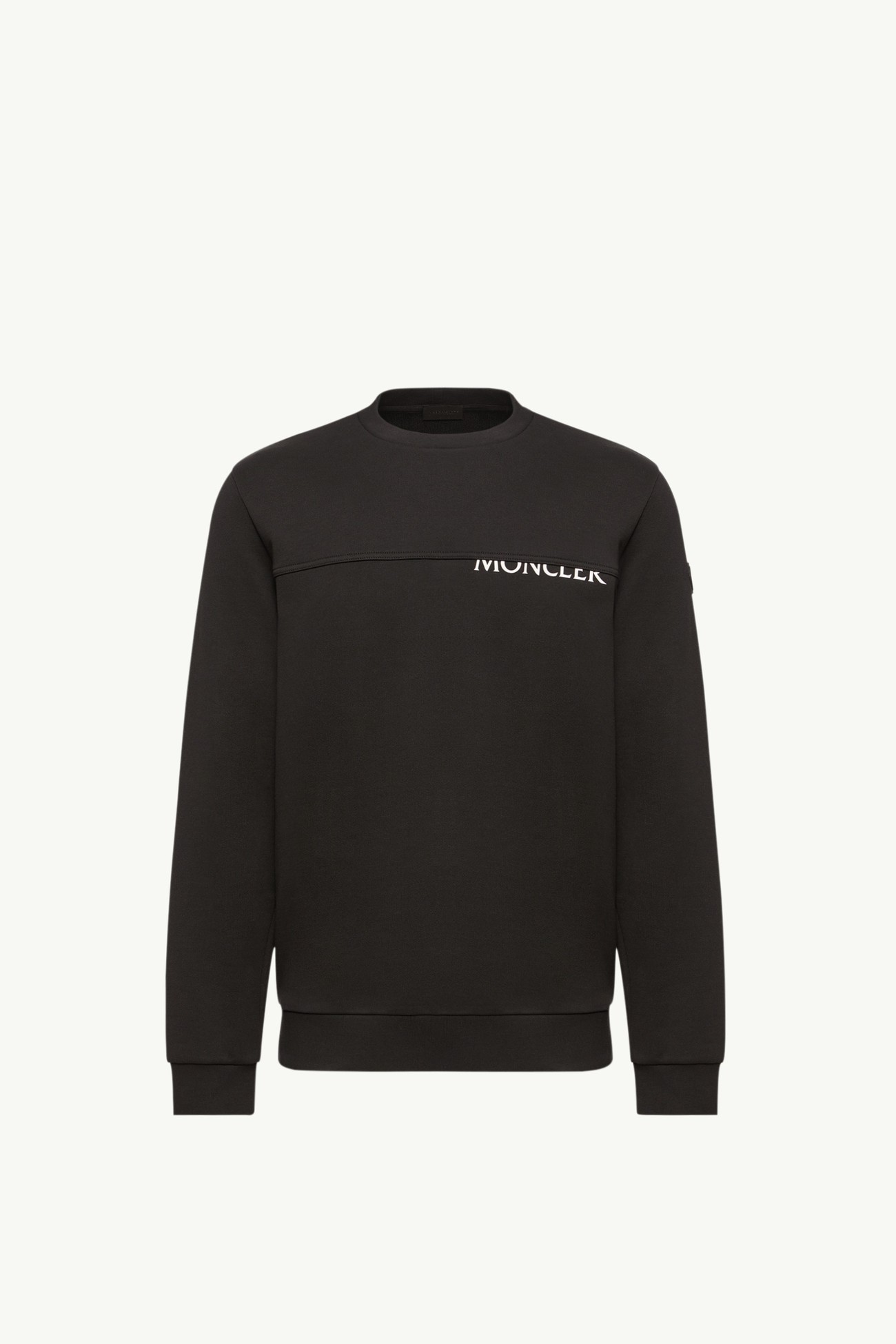 標誌棉質衛衣 男士 黑色 Moncler 2