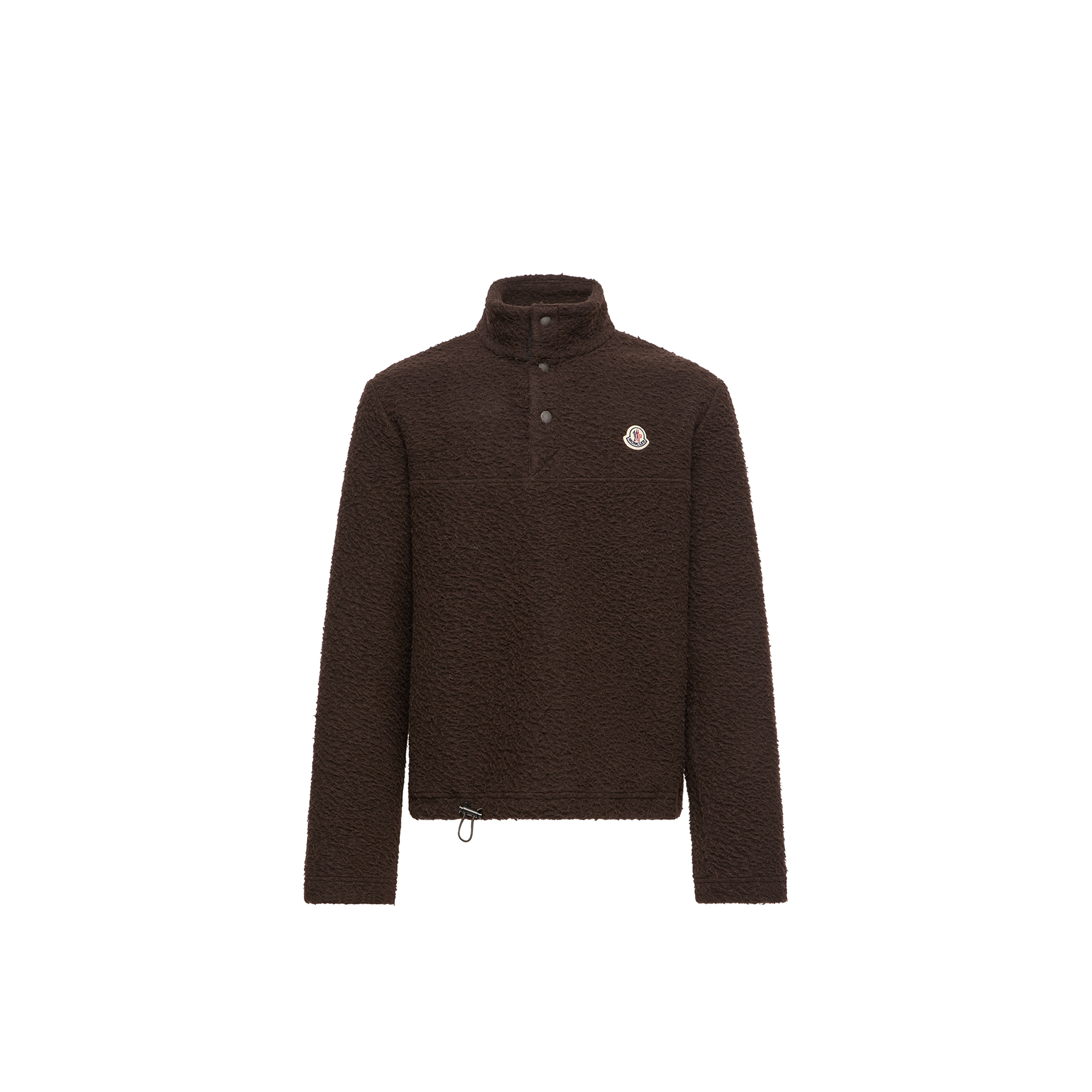 Moncler   Logo Knit Sweatshirt for Men in Brown, Size: Xxl
