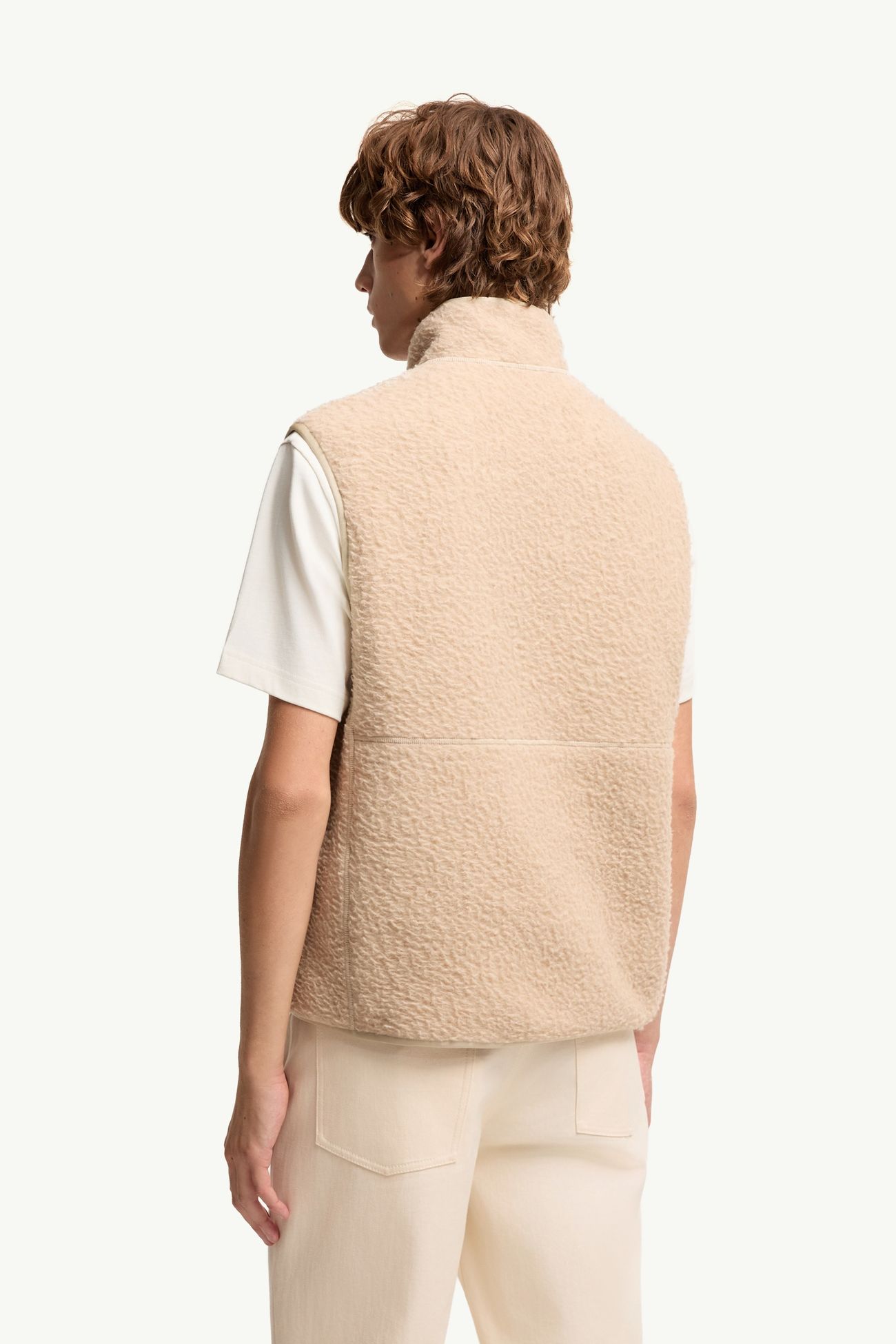 ベスト メンズ ライトベージュ Moncler 4