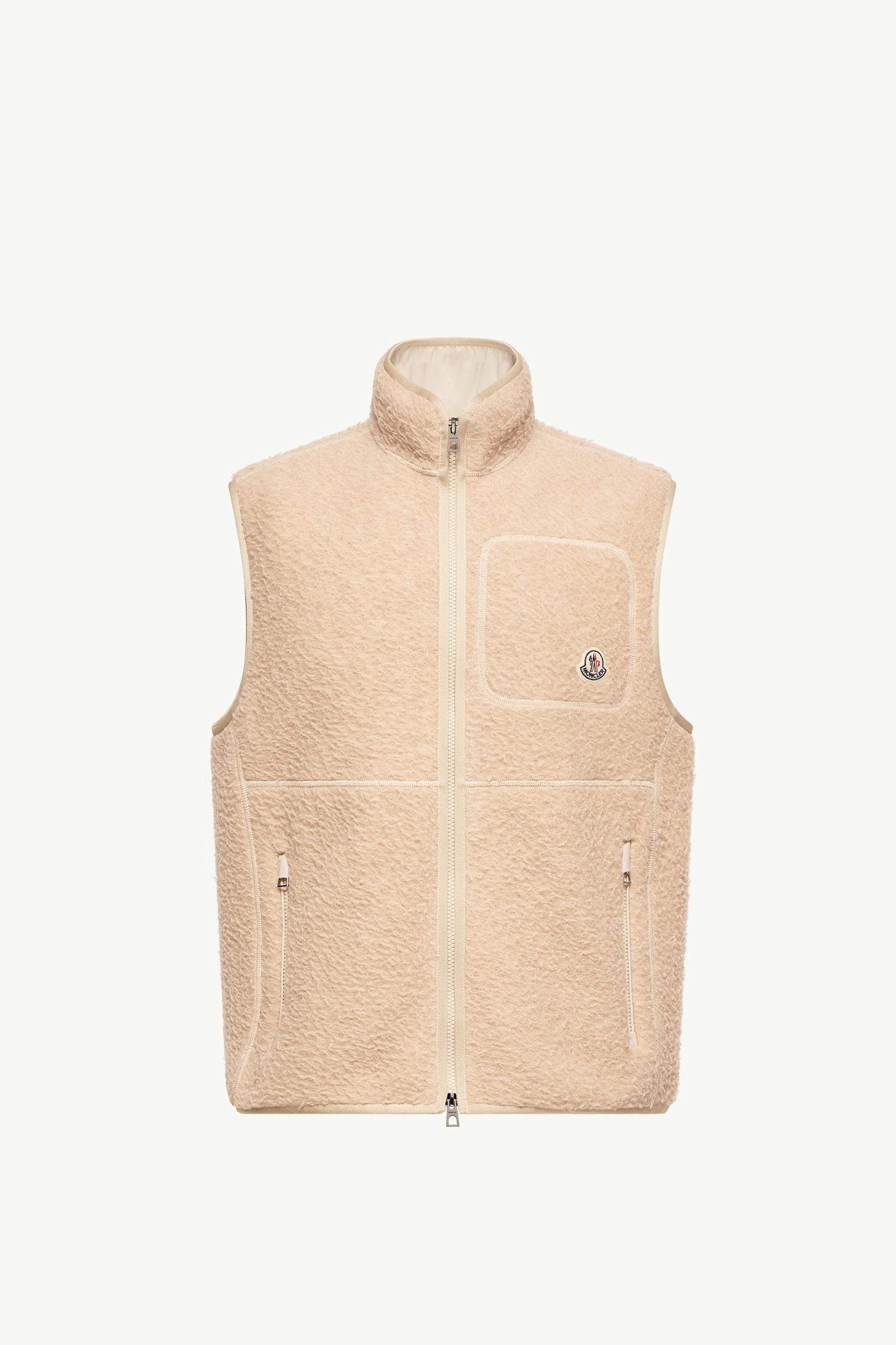 Knit Gilet Men Light Beige Moncler, 1 of 0