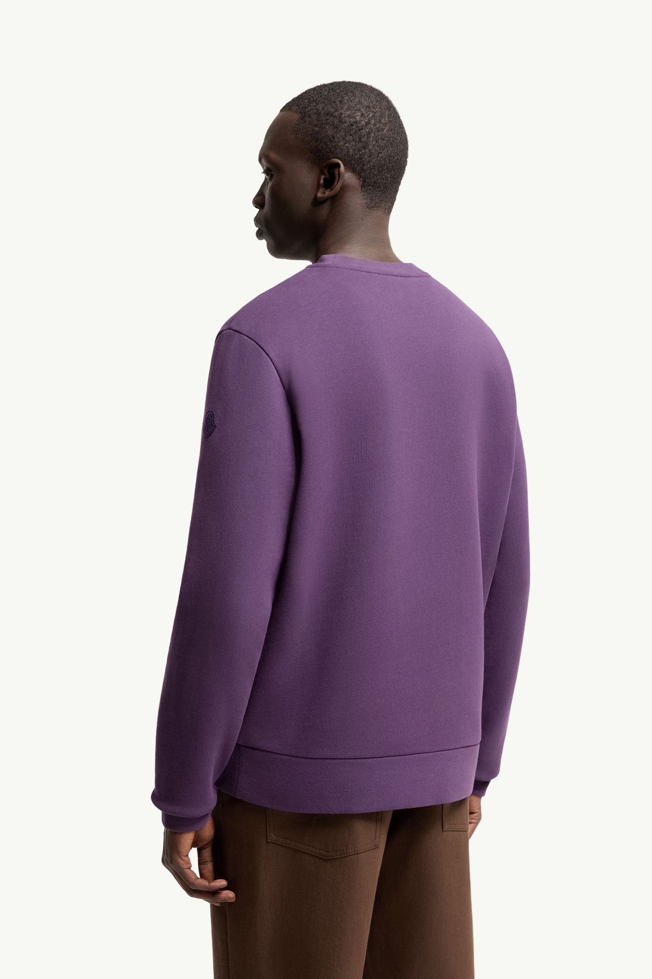 MonDuck Baumwoll-Sweatshirt Herren Violett Moncler 4