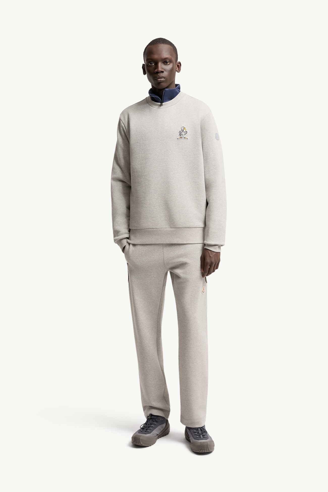 スウェットシャツ メンズ ライトグレー Moncler 0