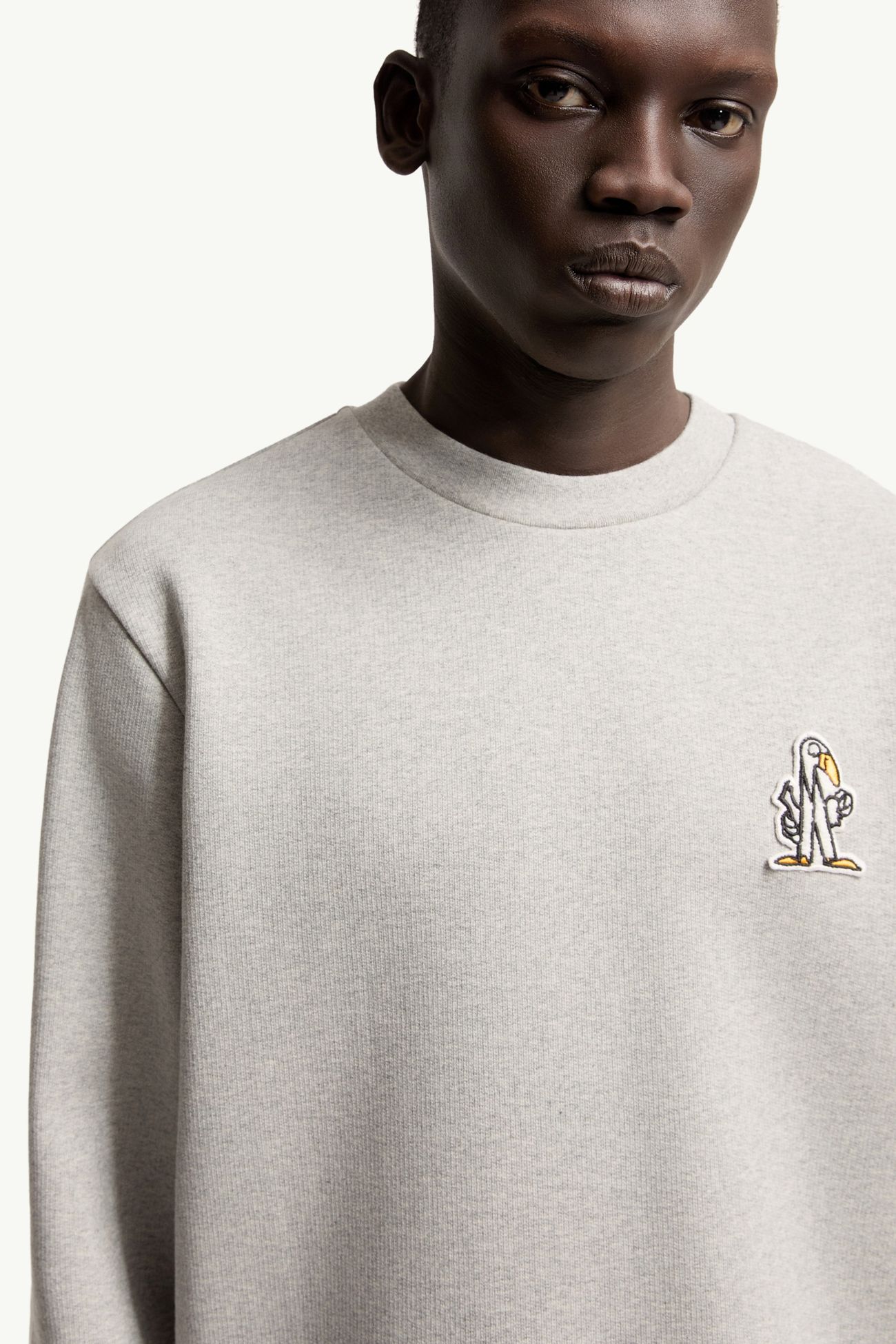 Sudadera de algodón MonDuck Hombre Verde claro Moncler 5
