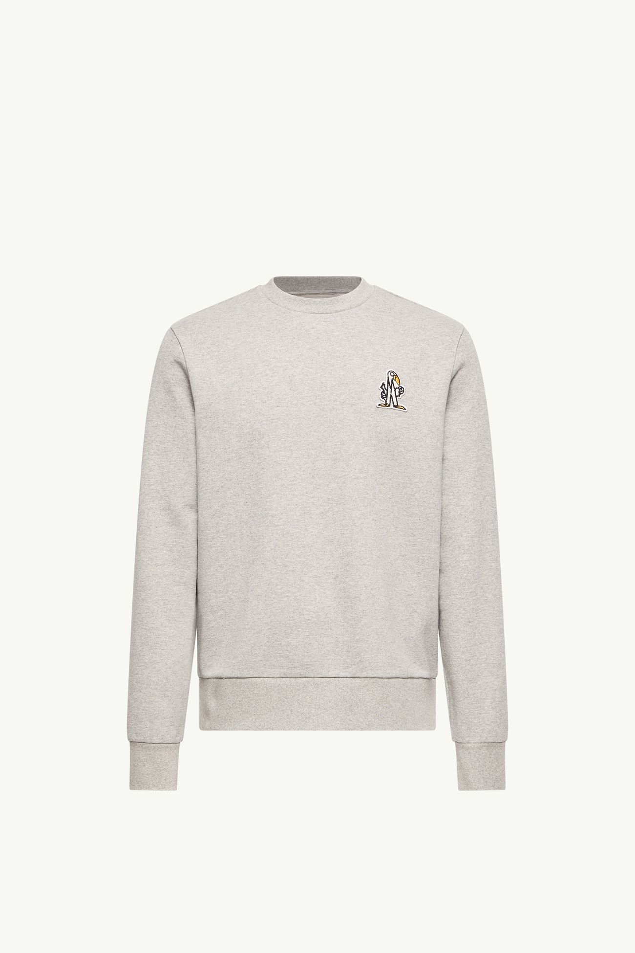 MonDuck Baumwoll-Sweatshirt Herren Hellgrau Moncler 2