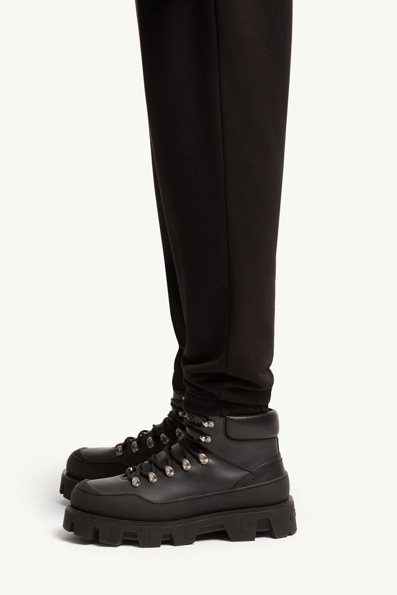 Pantalones deportivos de mezcla de algodón Hombre Negro Moncler 1