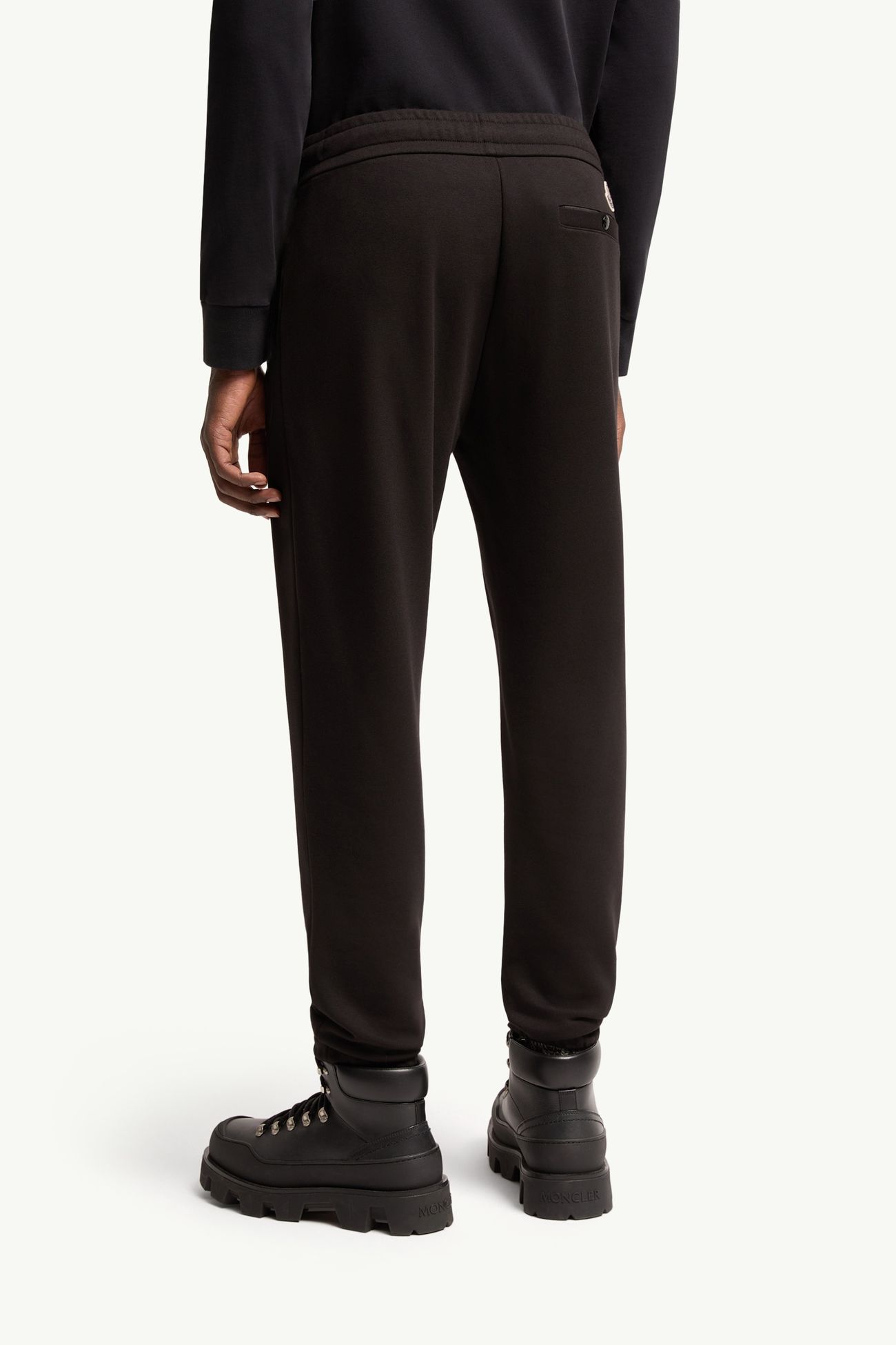 Jogginghose aus Baumwollmischung Herren Schwarz Moncler 4
