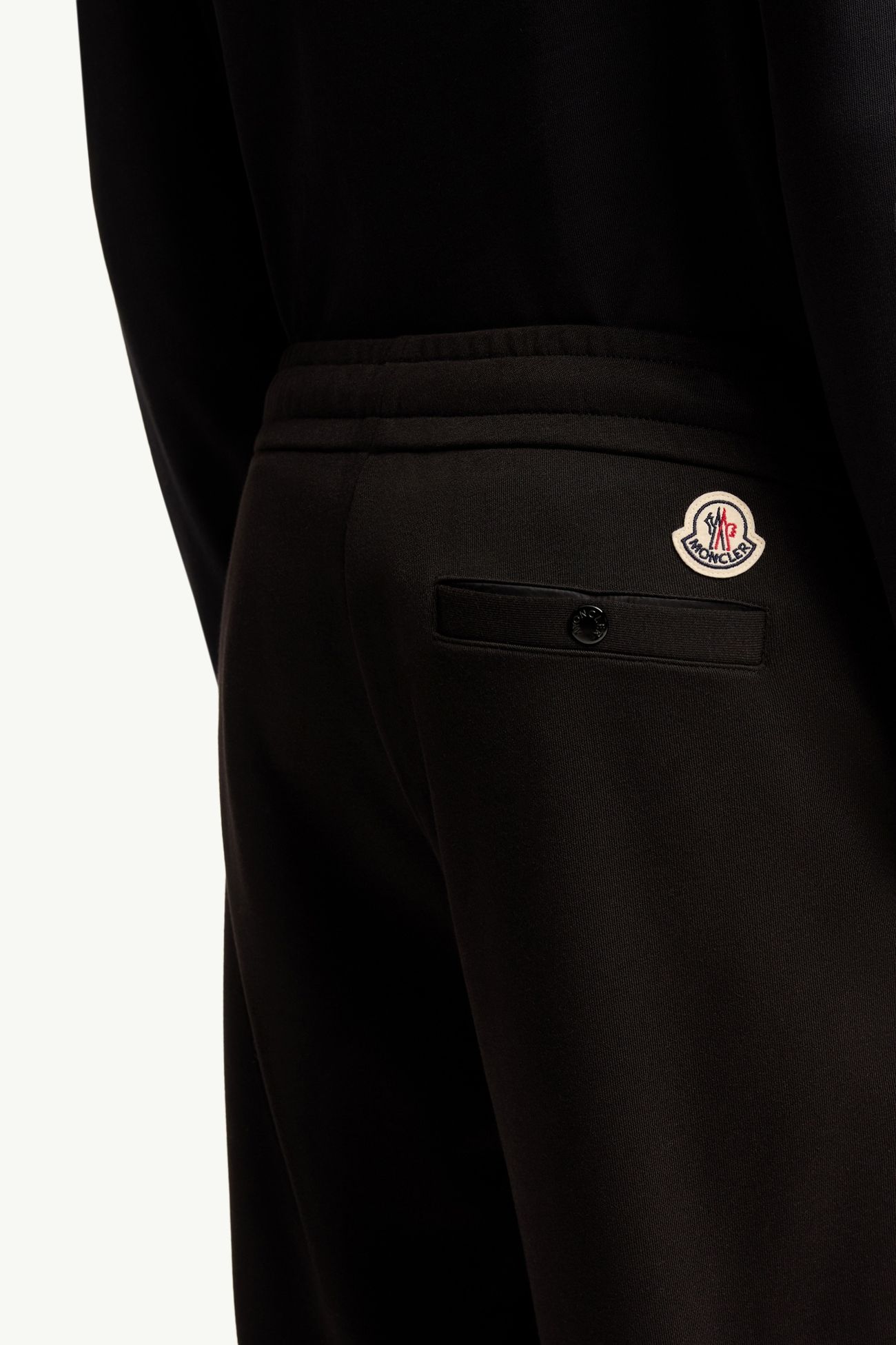 Jogginghose aus Baumwollmischung Herren Schwarz Moncler 6