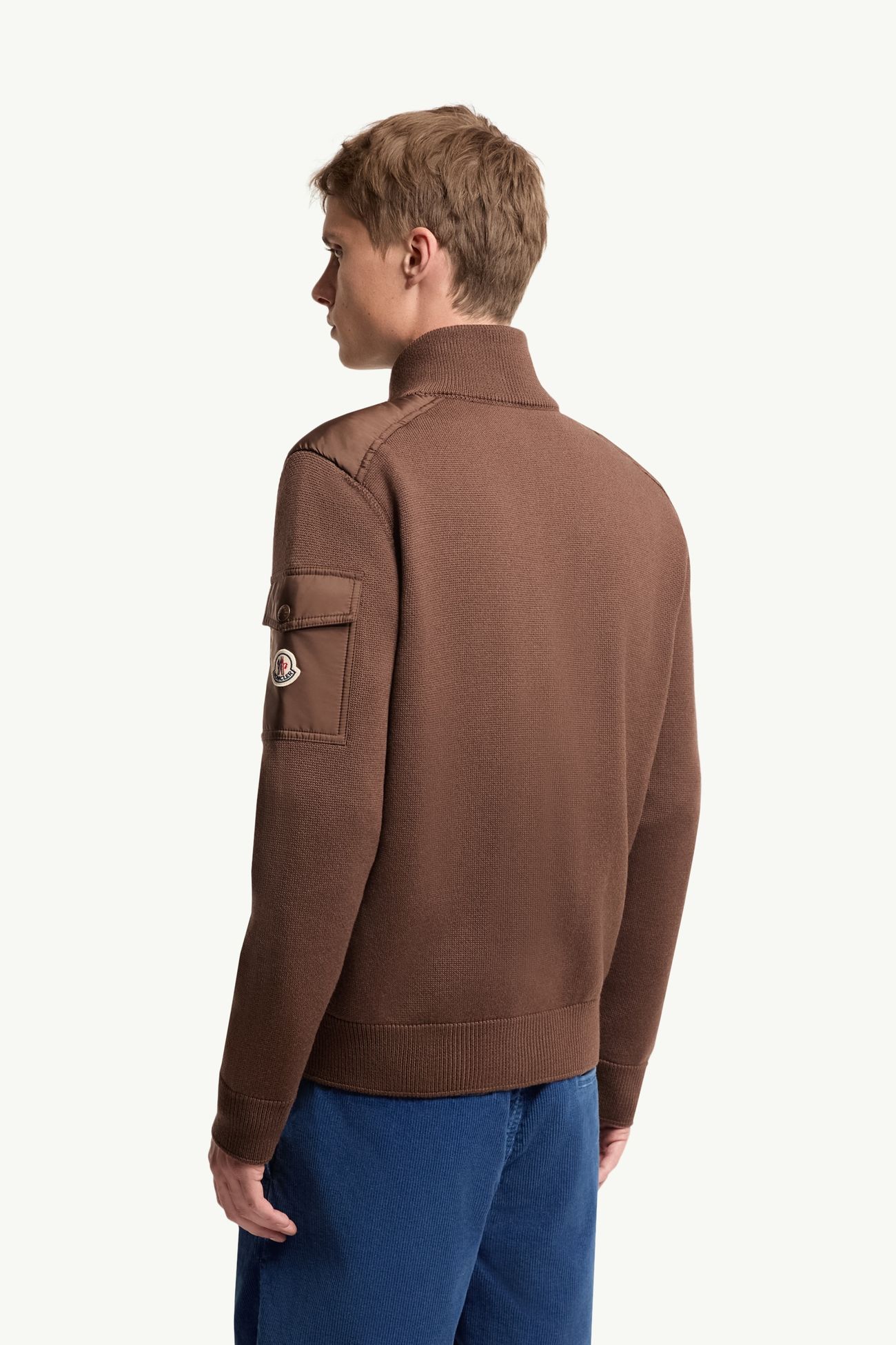 カーディガン メンズ ブラウン Moncler 4
