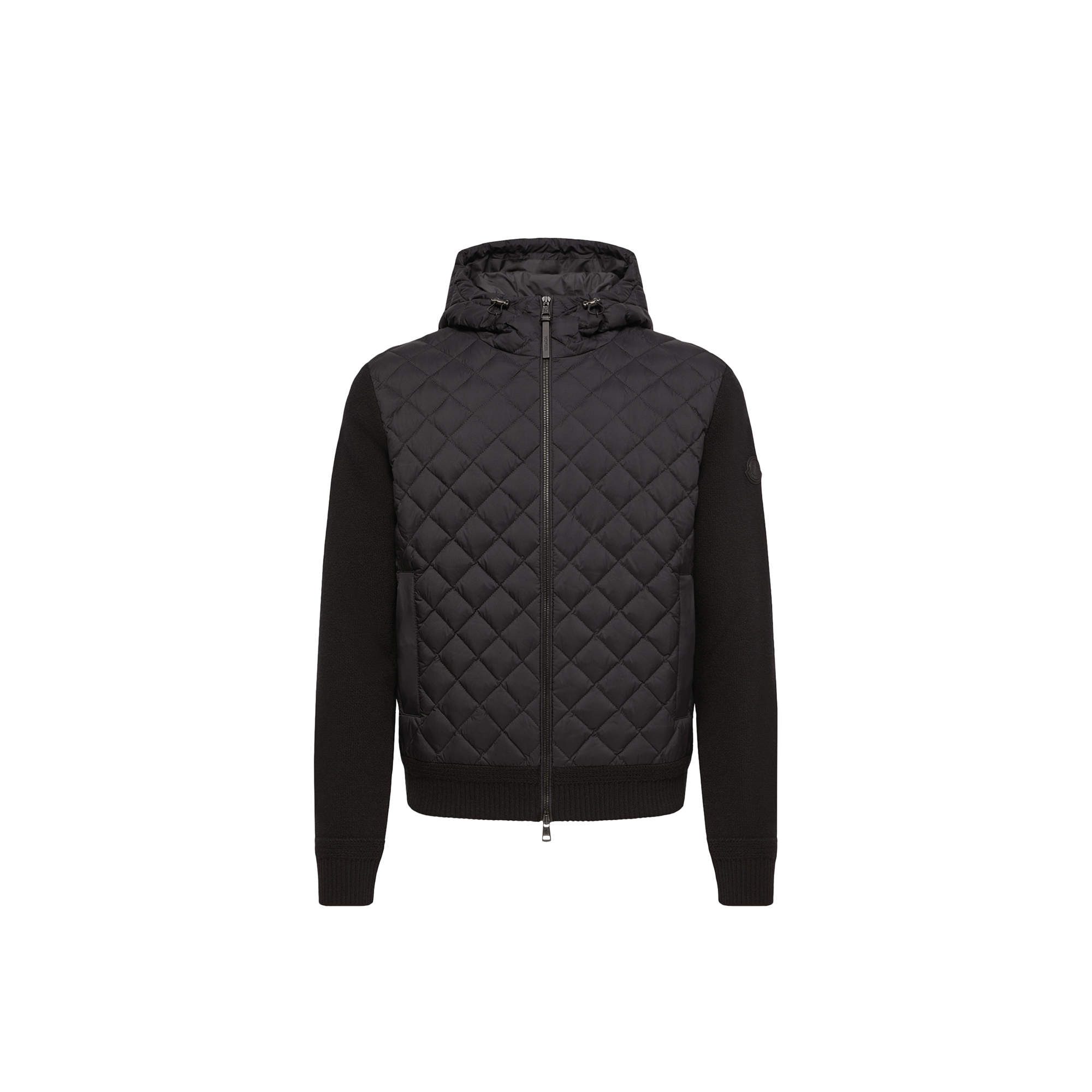 Moncler Wool And Cashmere Cardigan - Male - Cardigans - Black - M - Knitwear - Image 2