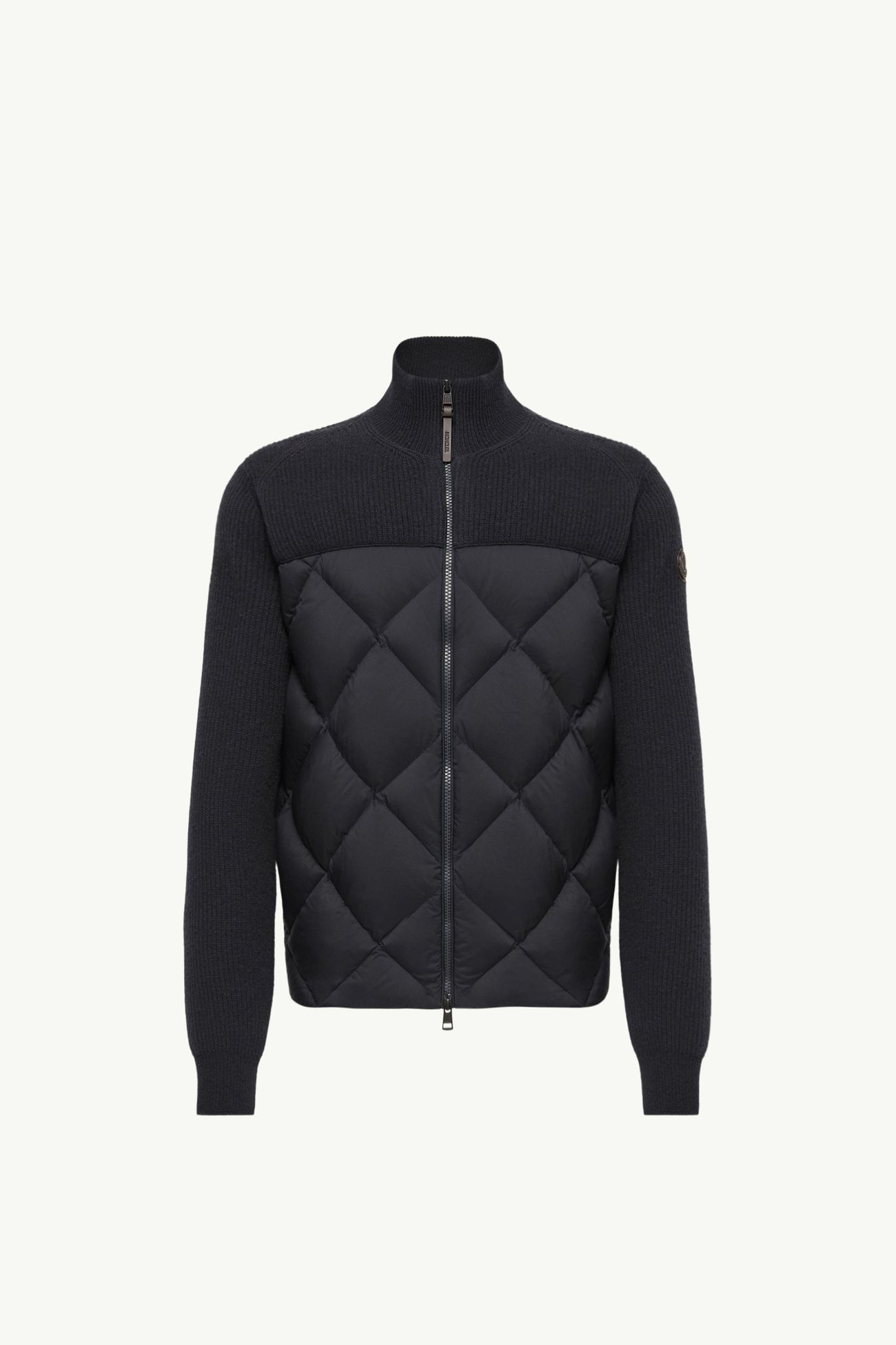男士羊毛和山羊绒羽绒开衫 男士 深蓝色 Moncler 2