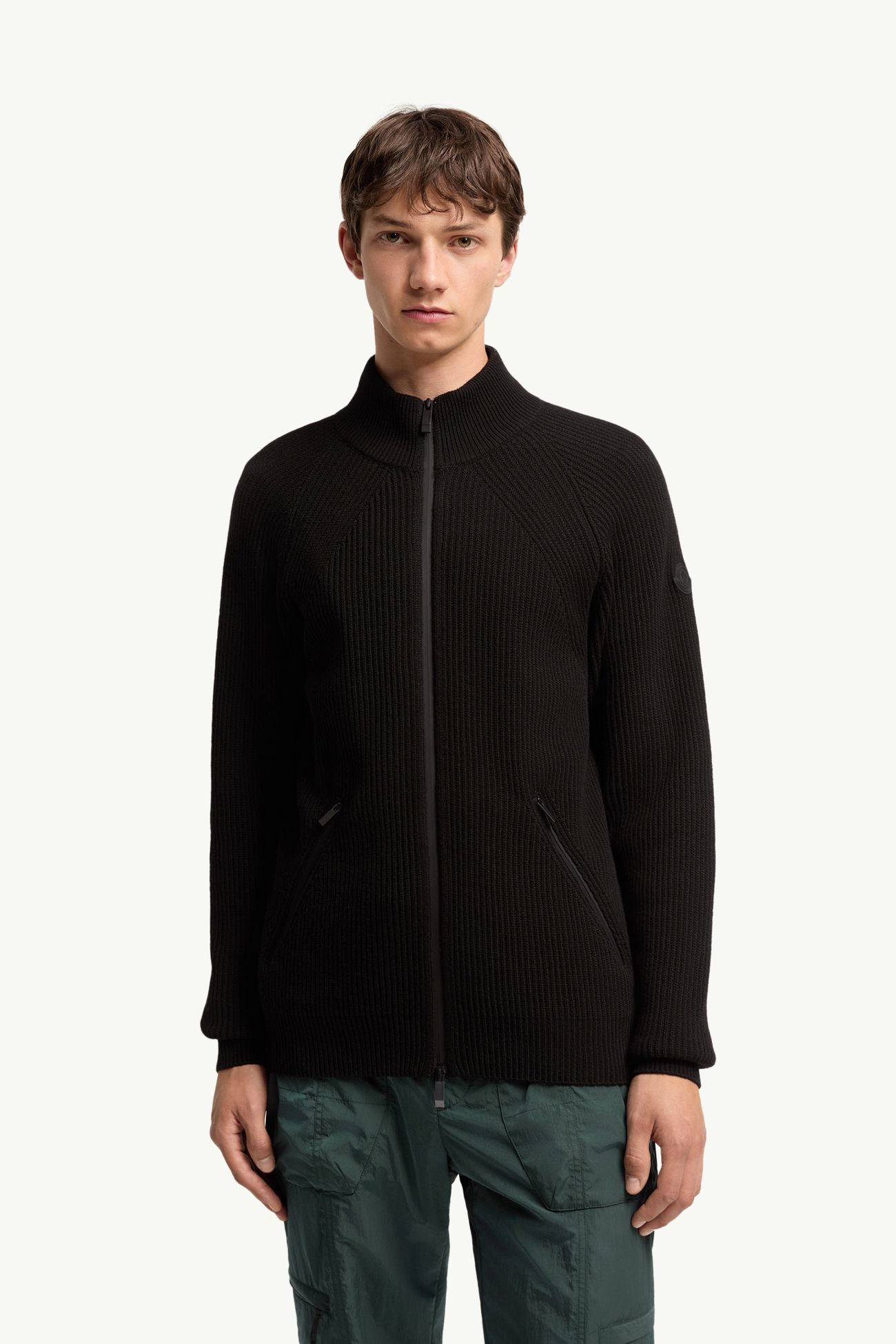 カーディガン メンズ ブラック Moncler 3