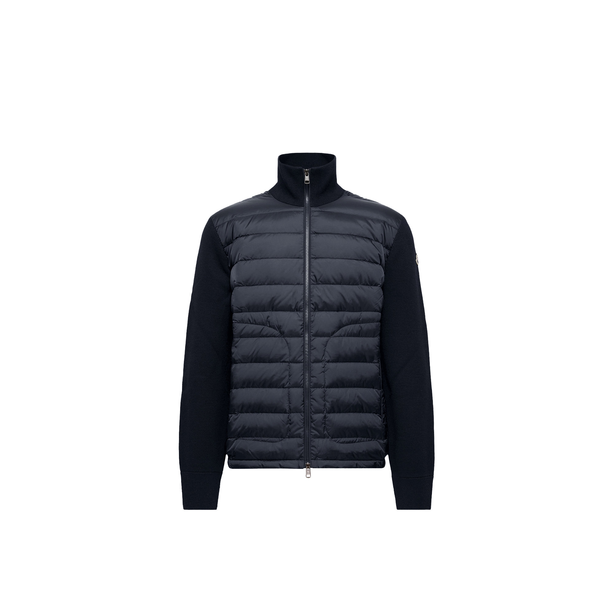 Moncler   Padded Zip-Up Cardigan for Men in Blue, Size: Xl