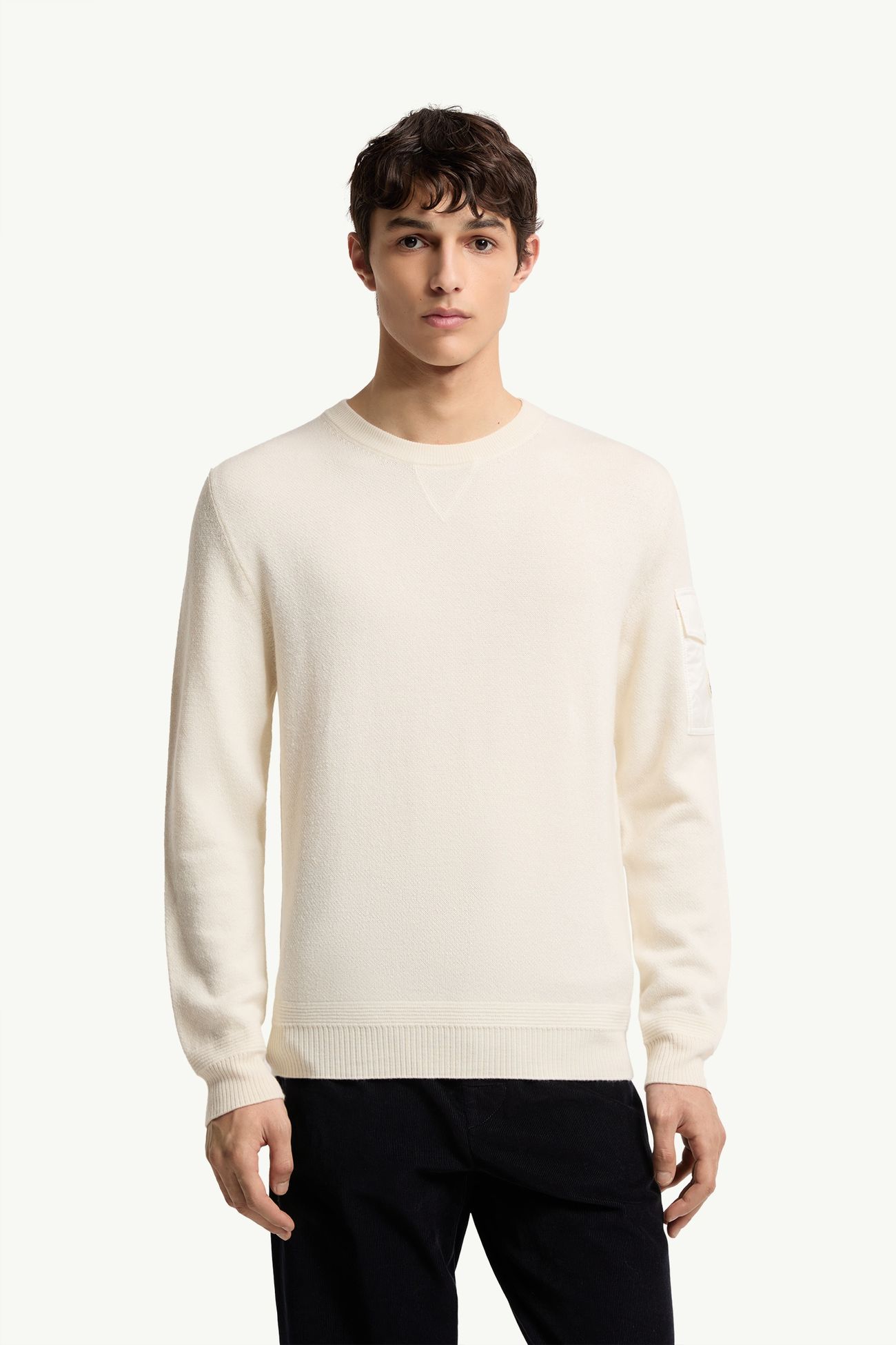 Pullover aus Wolle Herren Weiß Moncler 3