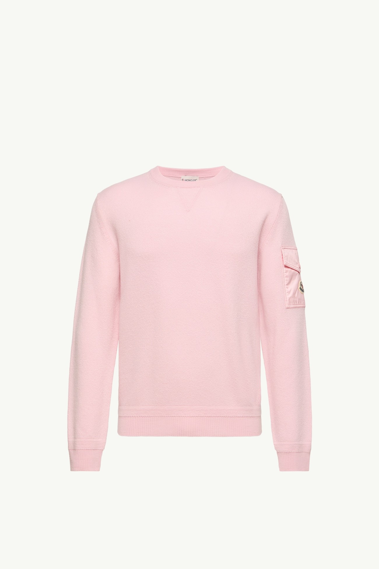 Jersey de lana Hombre Rosado claro Moncler 2