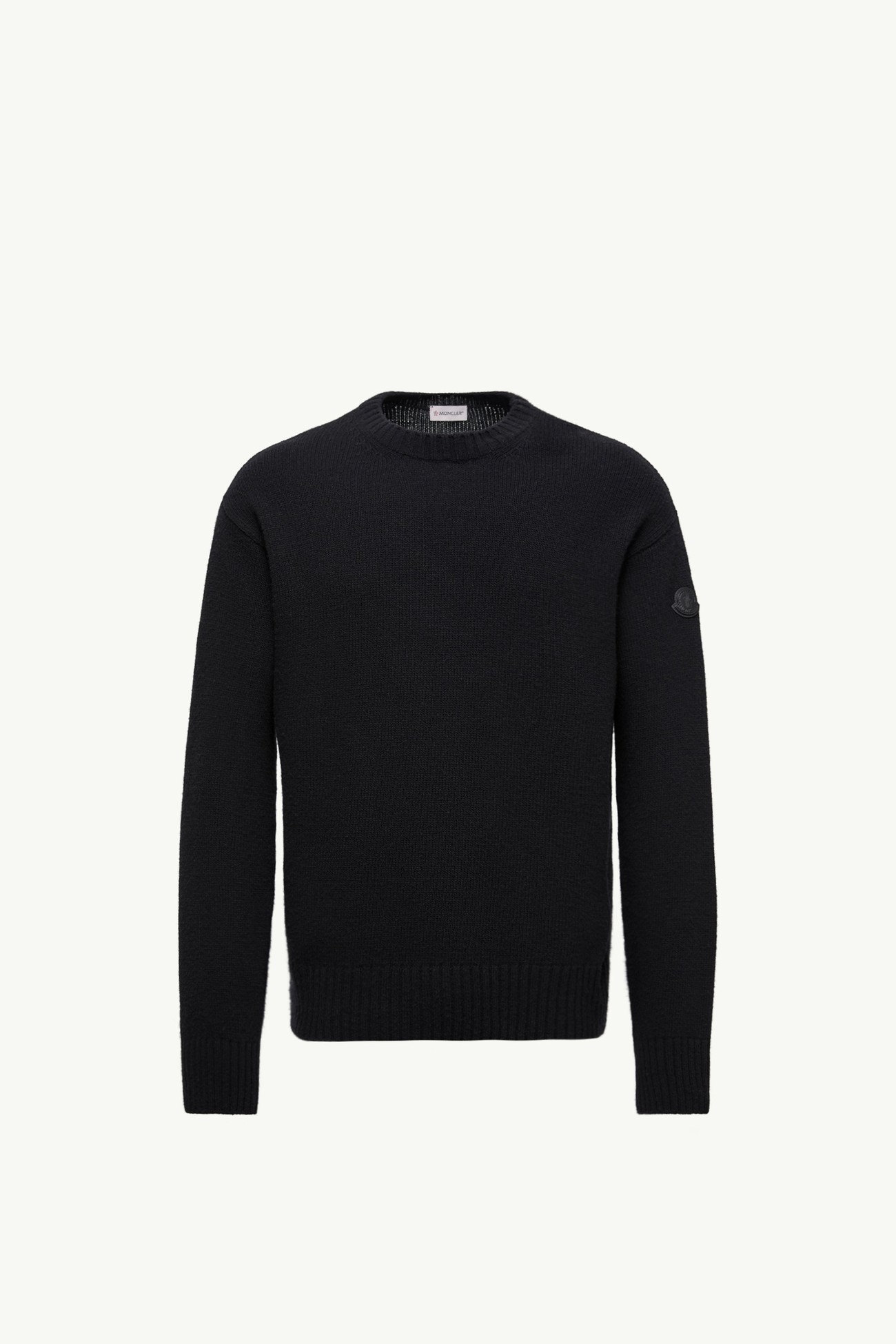 Jersey de mezcla de lana y cachemira Hombre Negro Moncler 2