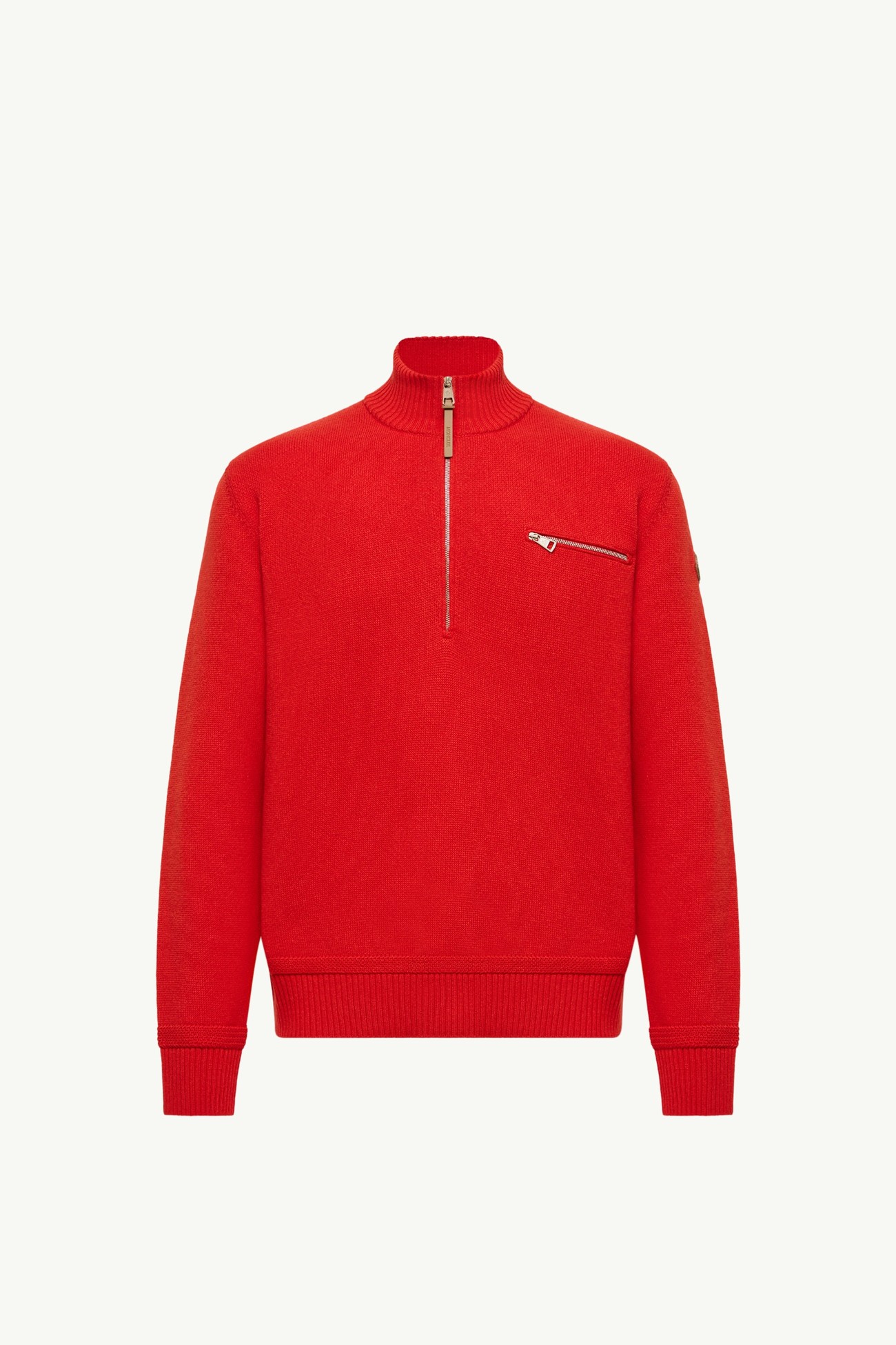 男士羊毛和山羊绒混纺高领毛衣 男士 红色 Moncler 2