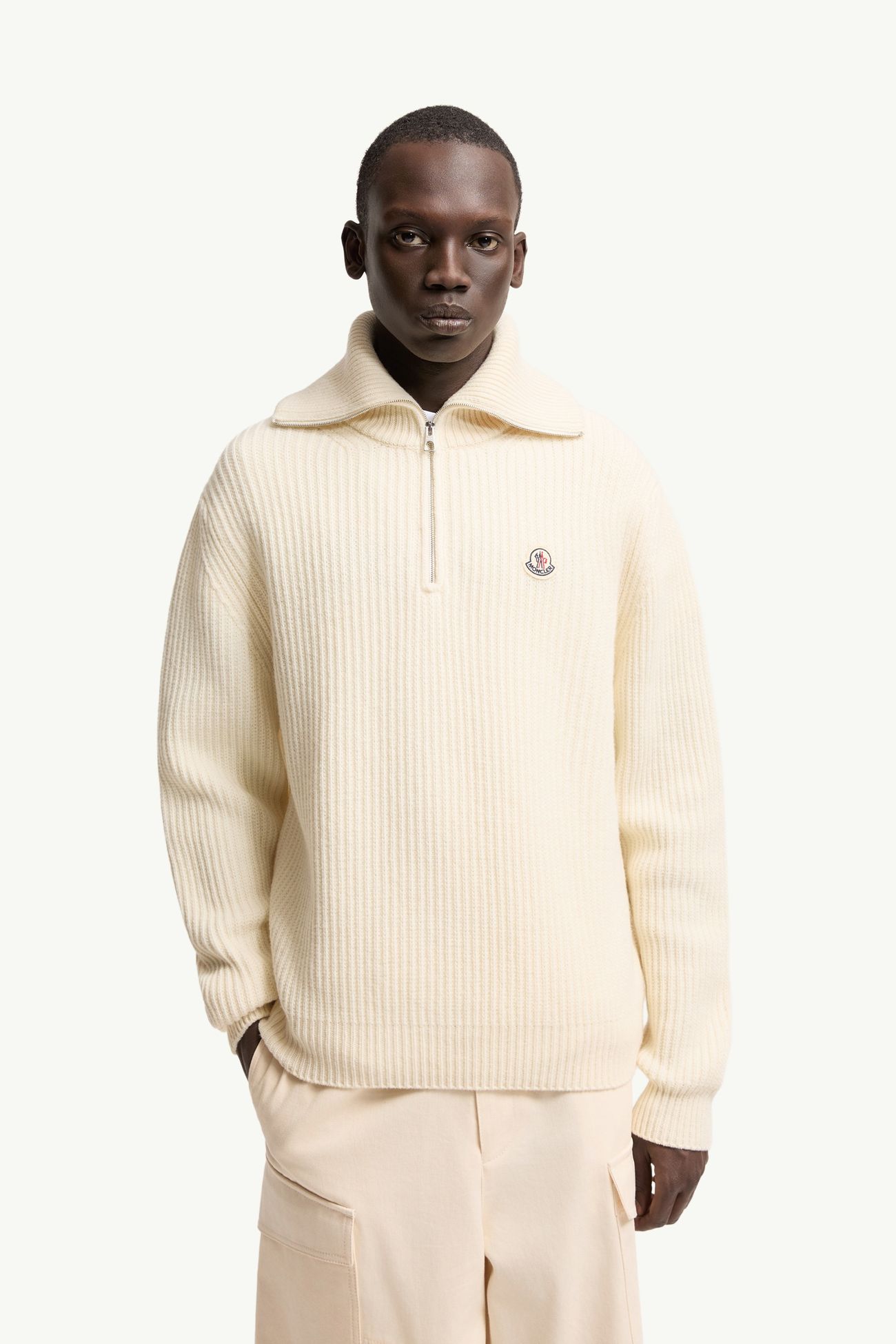 ニットウェア メンズ ホワイトアイボリー Moncler 3