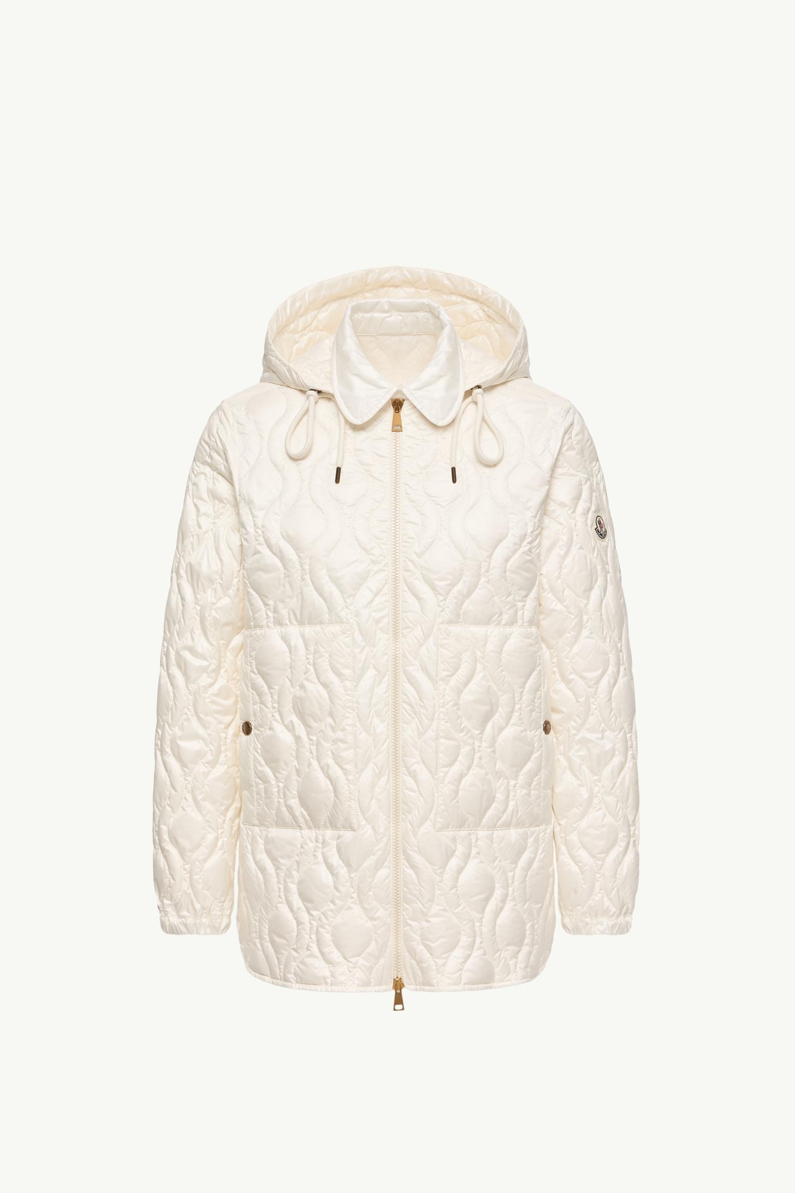 Balette Geometric Quilted Mid-Length Down Jacket Women White Moncler, 1 of 0