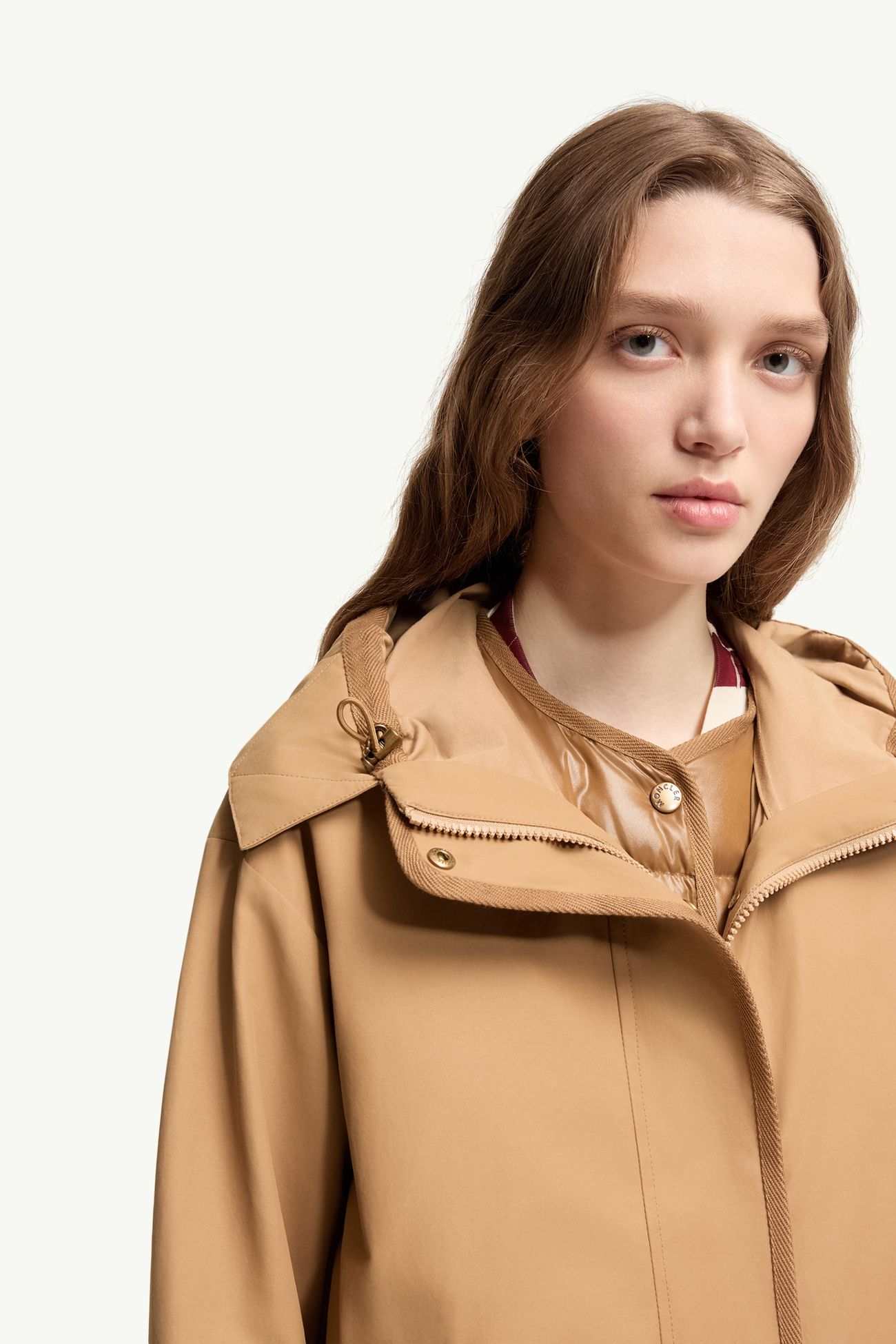 Chocard 3-in-1 Short Down Jacket Women Beige Moncler 7