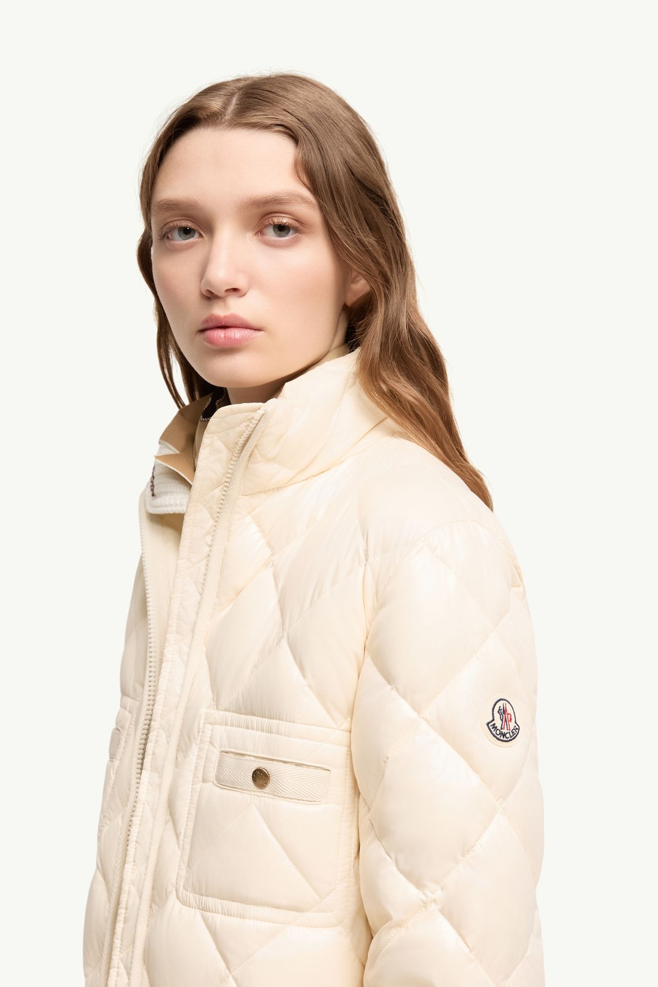 Lavaret ダウンジャケット レディース ホワイトアイボリー Moncler 1