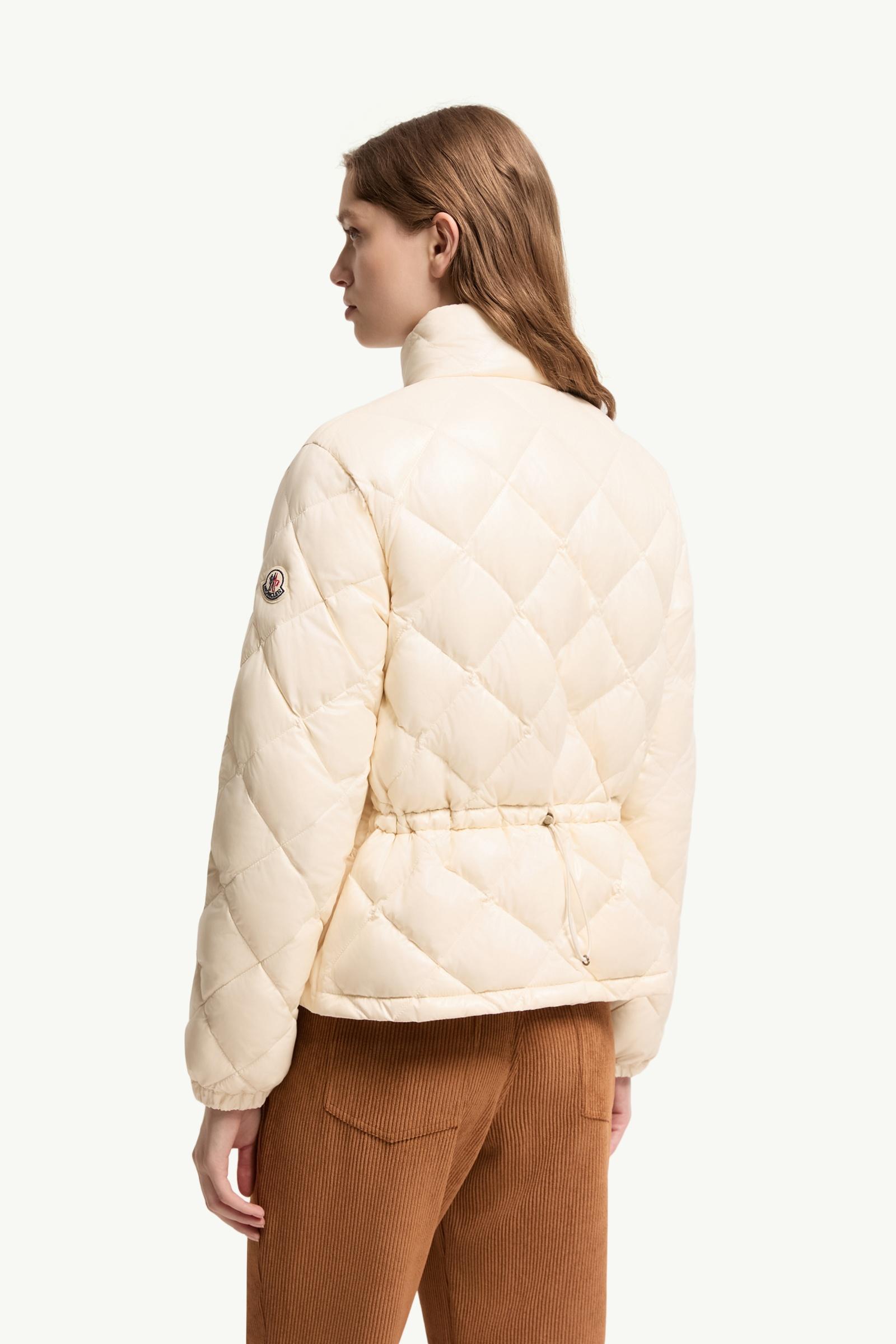 White Ivory Lavaret Short Down Jacket - Short Down Jackets for