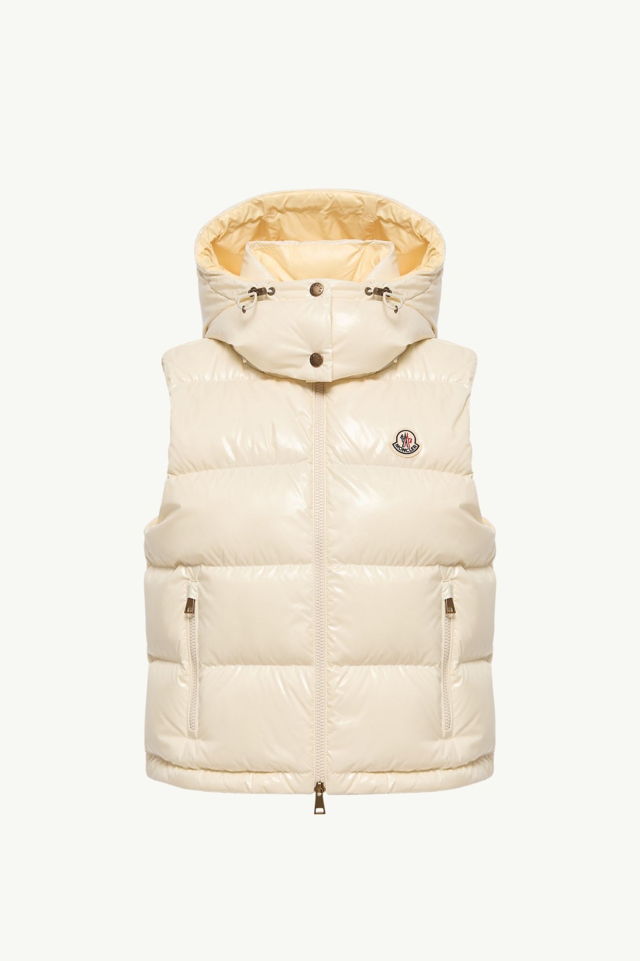 Niverolle女士短款锦纶羽绒马甲 女士 象牙白 Moncler 2