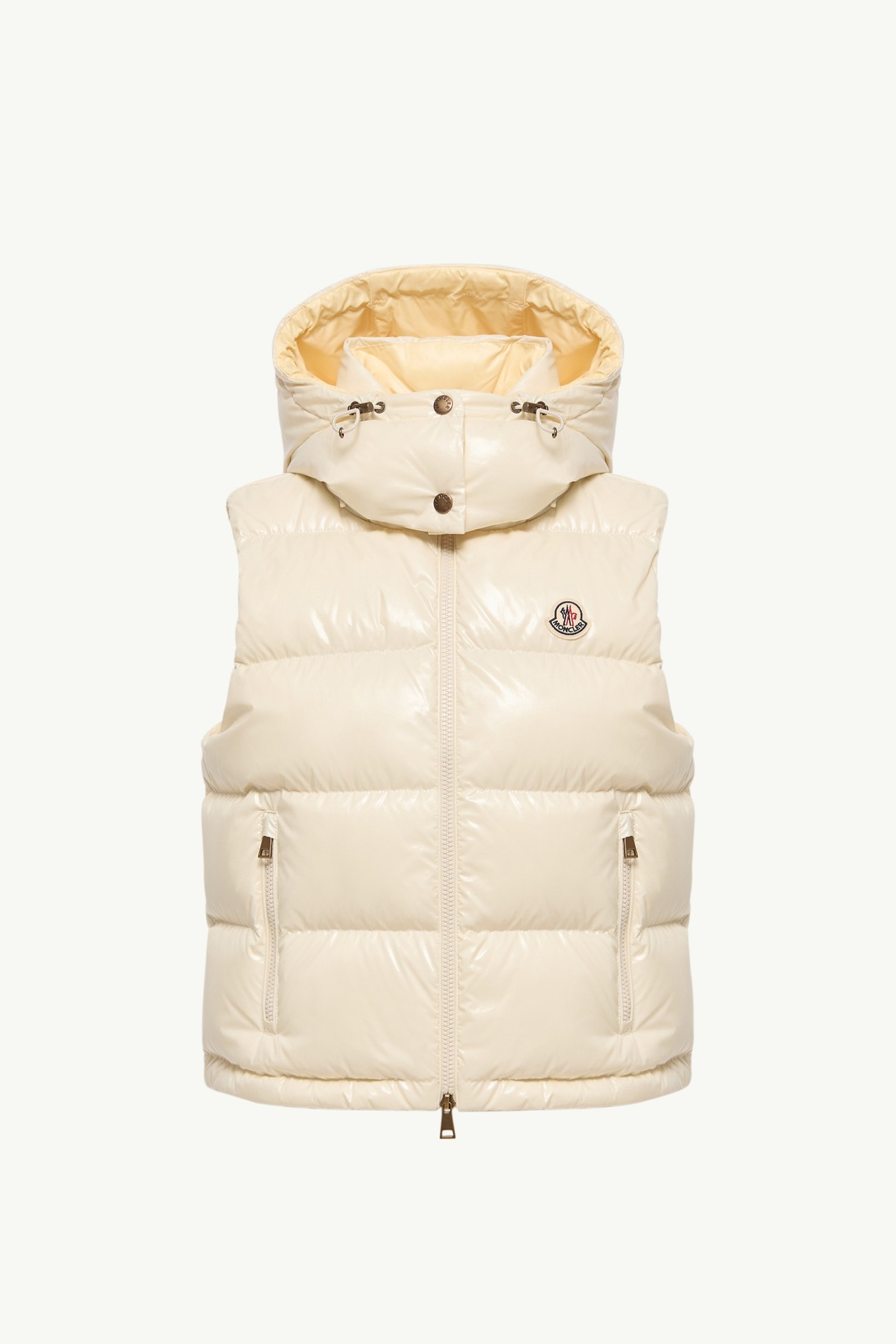 Niverolle短身尼龍羽絨背心 女士 象牙白色 Moncler 2