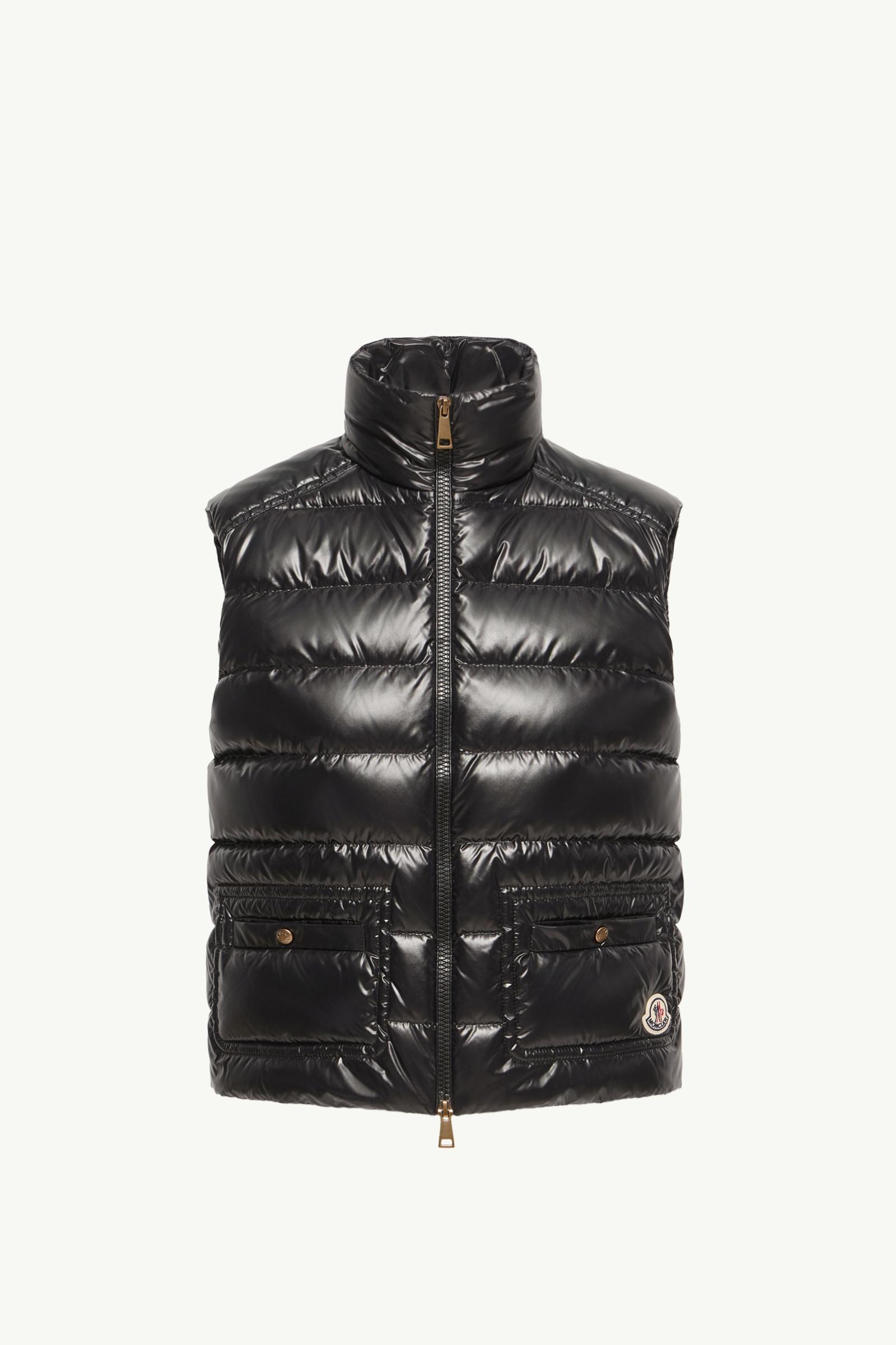 Black Frelon Down Vest - Vests for Women | Moncler US