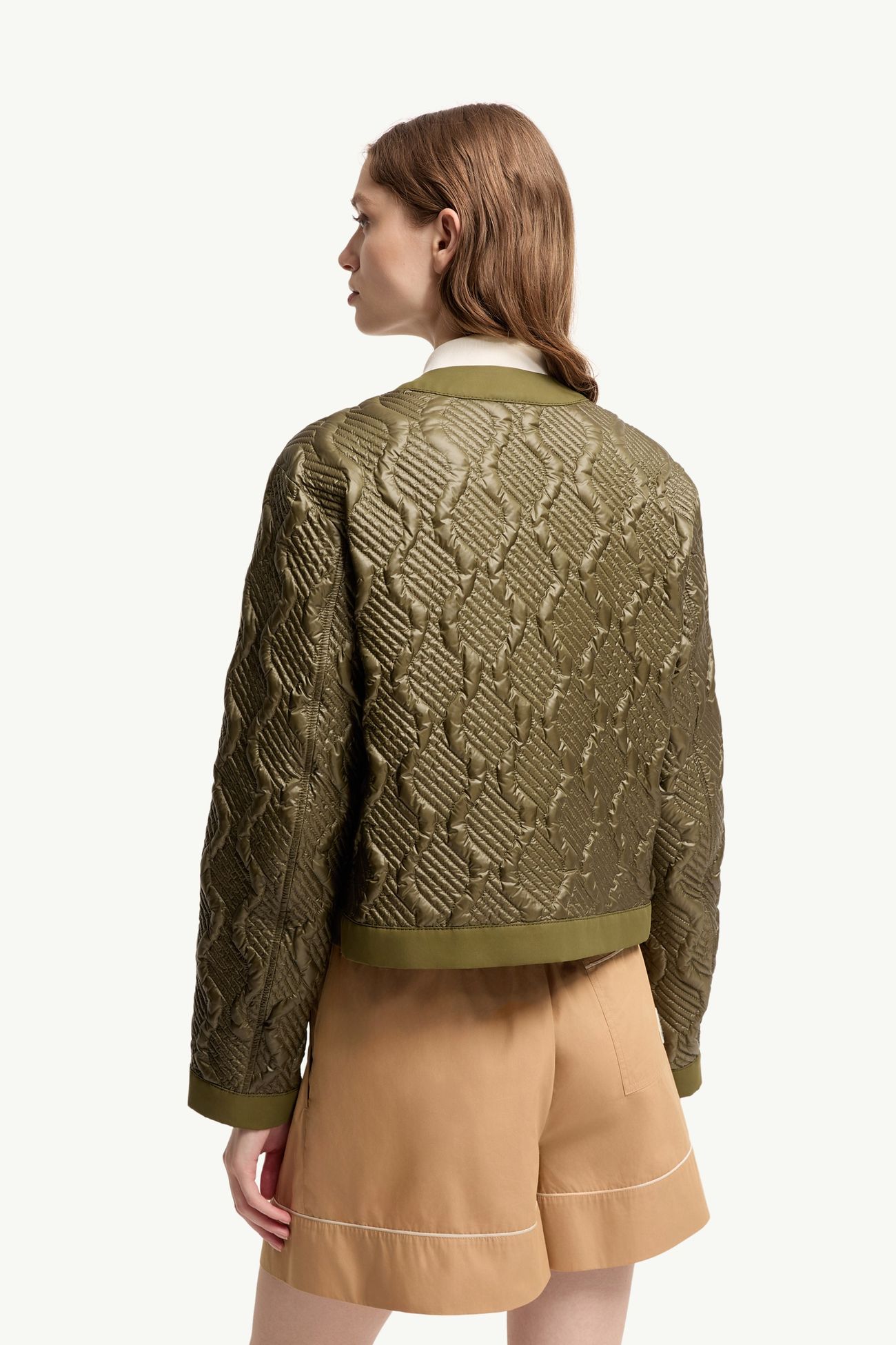 Libellule ショートダウンジャケット レディース オリーブグリーン Moncler 4