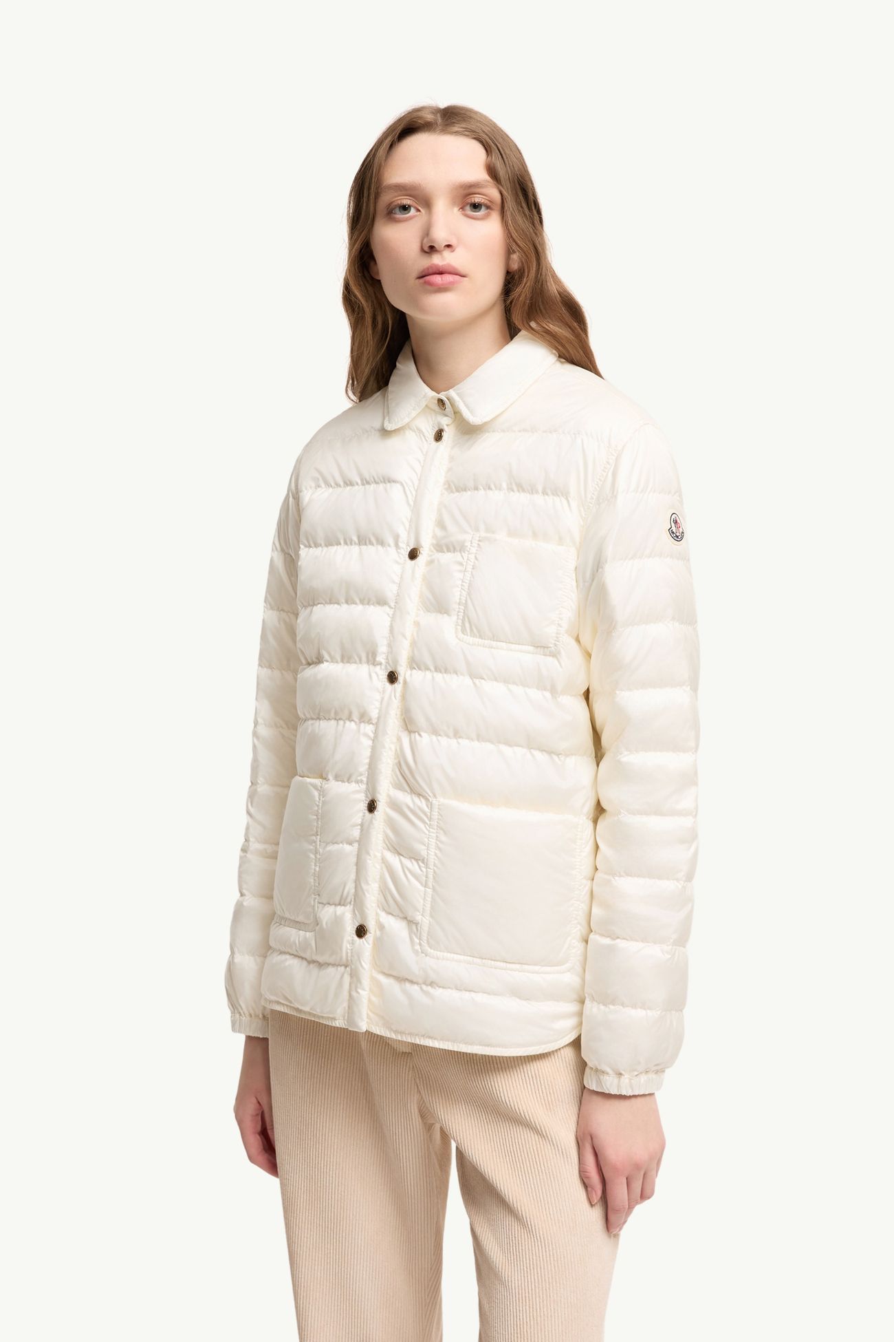 Fouine羽絨恤衫式外套 女士 白色 Moncler 3