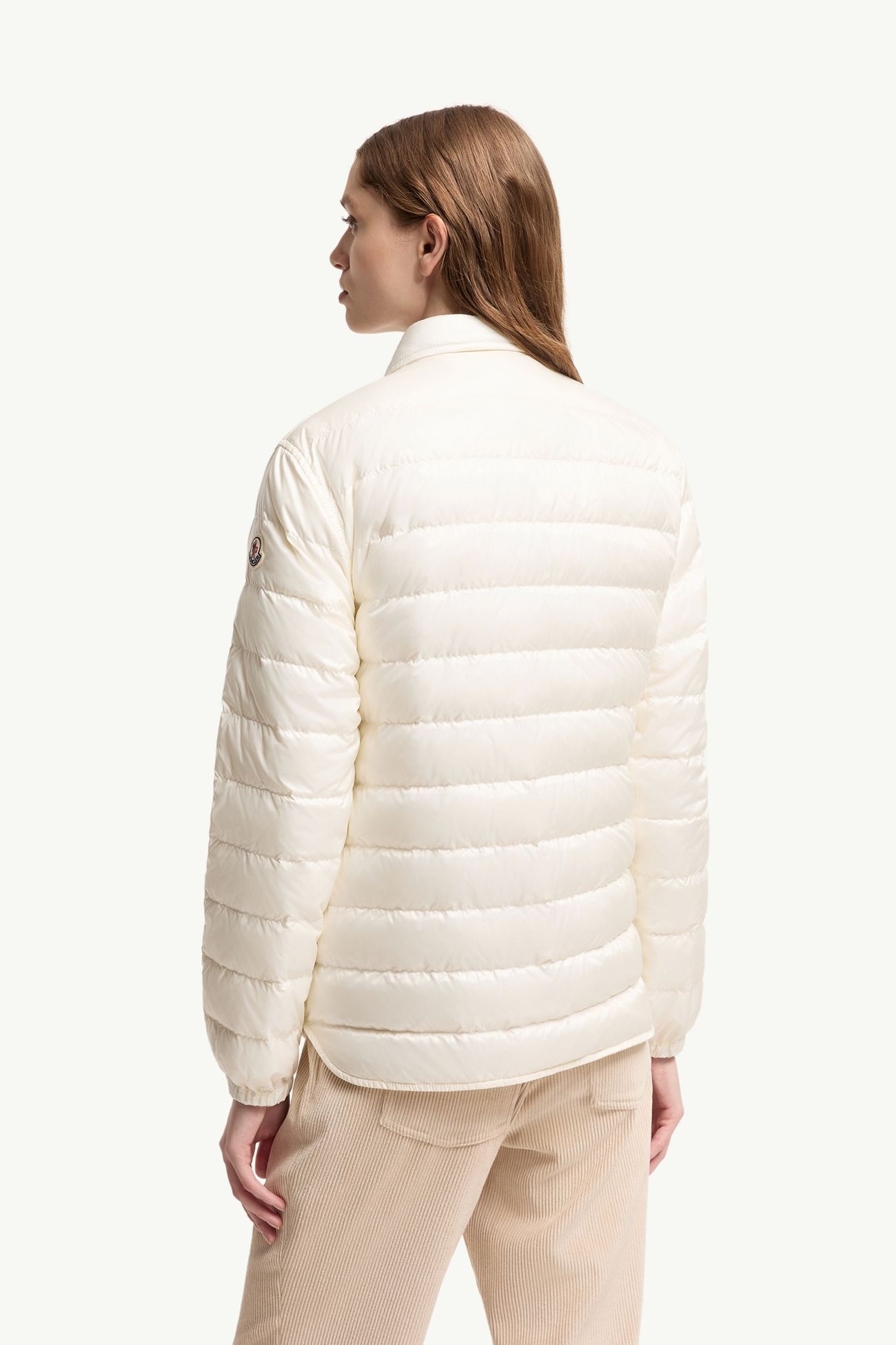 Fouine女士羽绒衬衫式夹克外套 女士 白色 Moncler 4