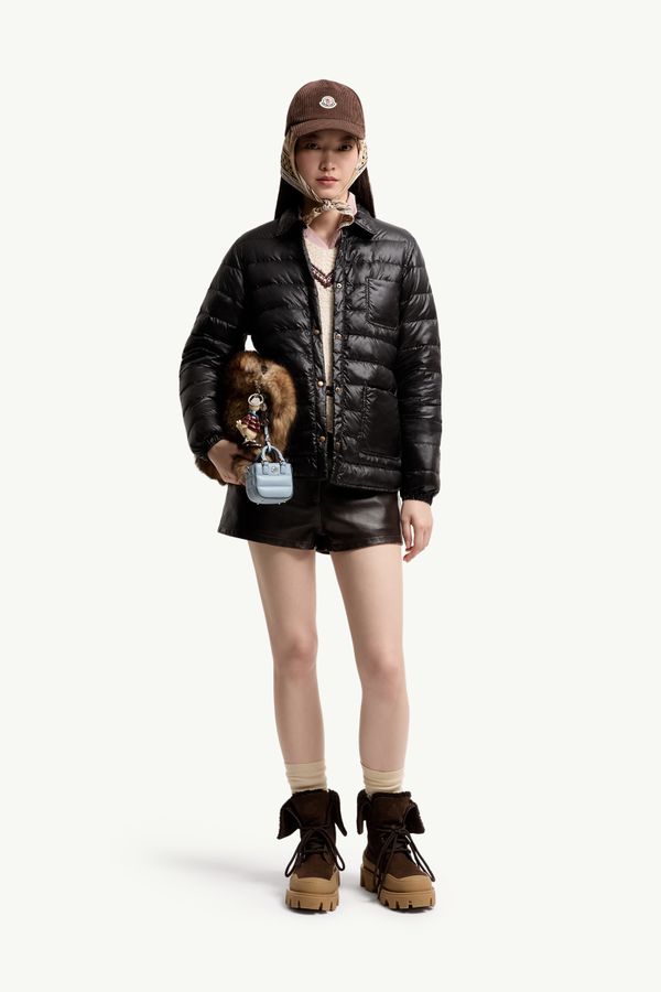 Doudoune-chemise Fouine Femmes Noir Moncler 0
