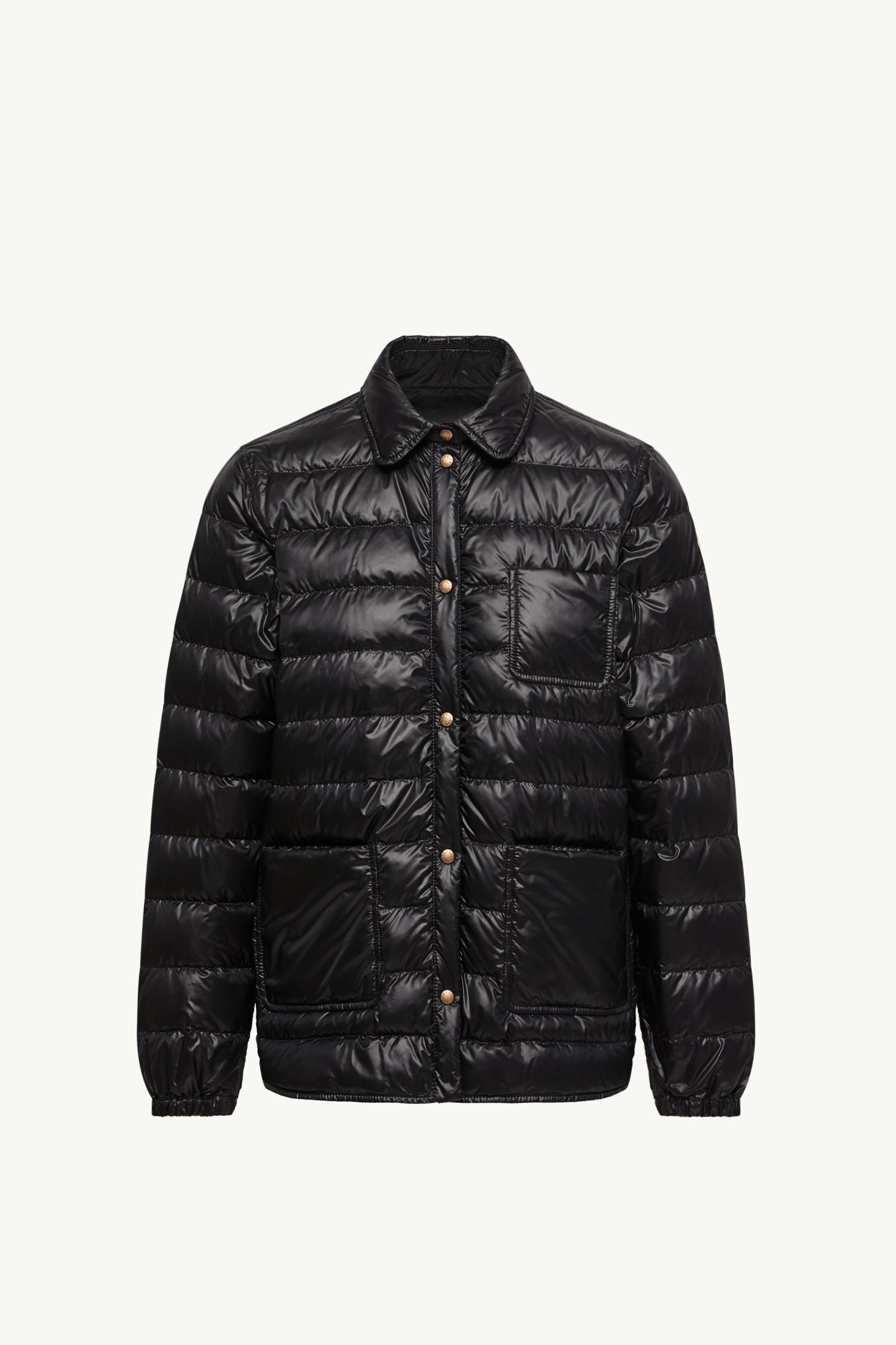 Fouine Down Shirt Jacket Women Black Moncler, 1 of 0