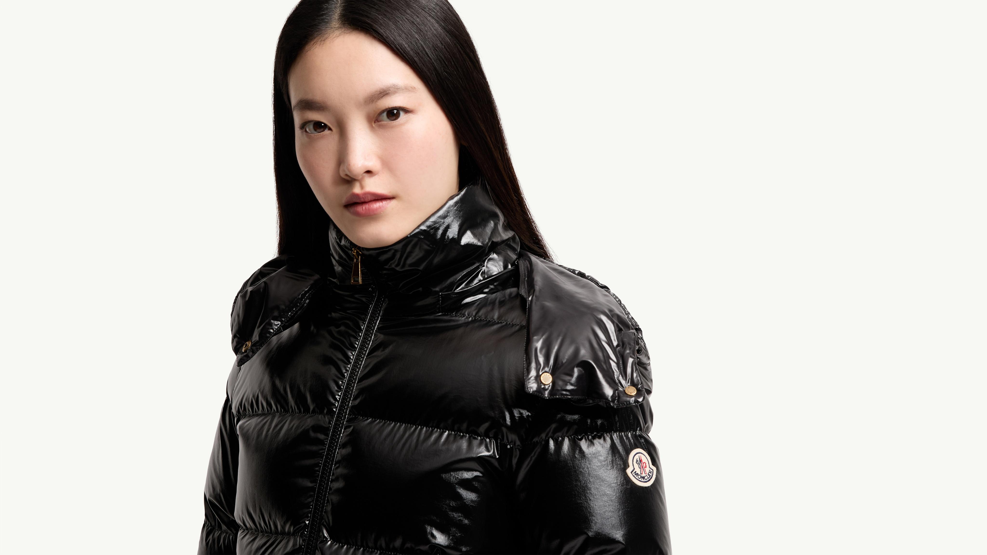 Black Niveole Short Down Jacket - Short Down Jackets for Women