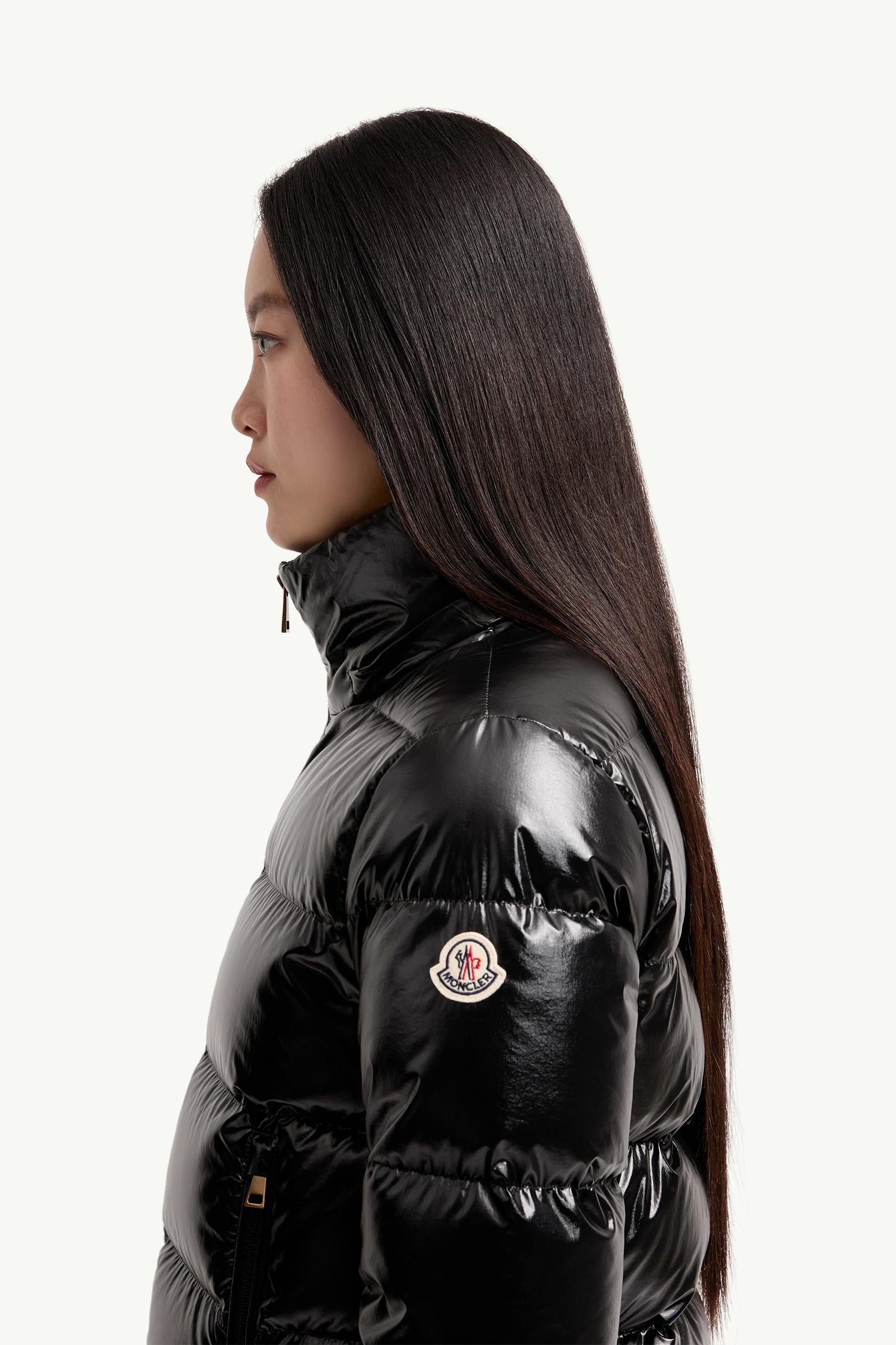 Black Niveole Short Down Jacket - Short Down Jackets for Women