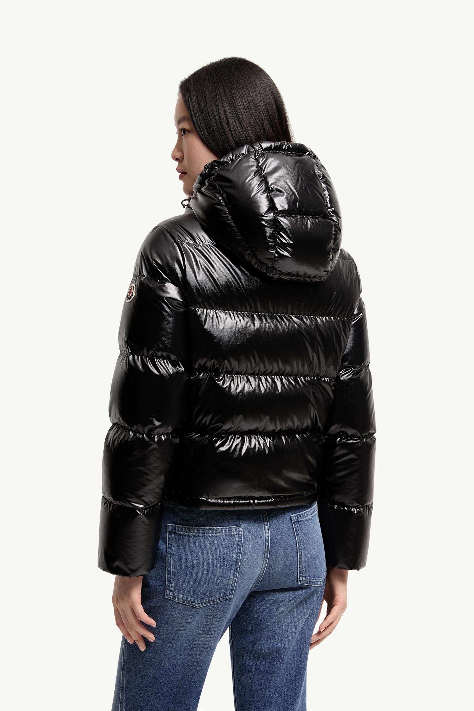 Black Niveole Short Down Jacket - Short Down Jackets for Women
