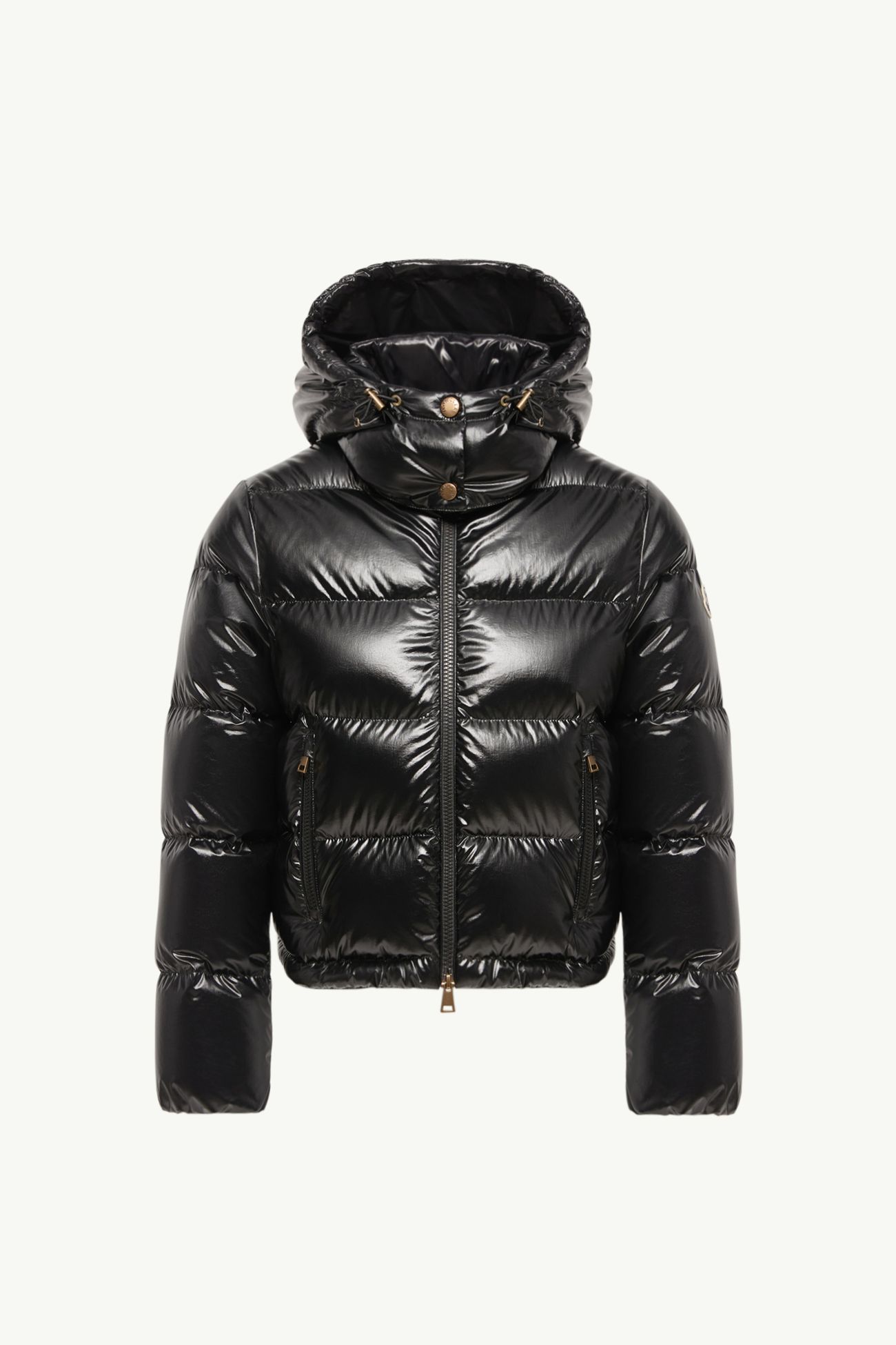 Doudoune courte en nylon Niveole Femmes Noir Moncler 2